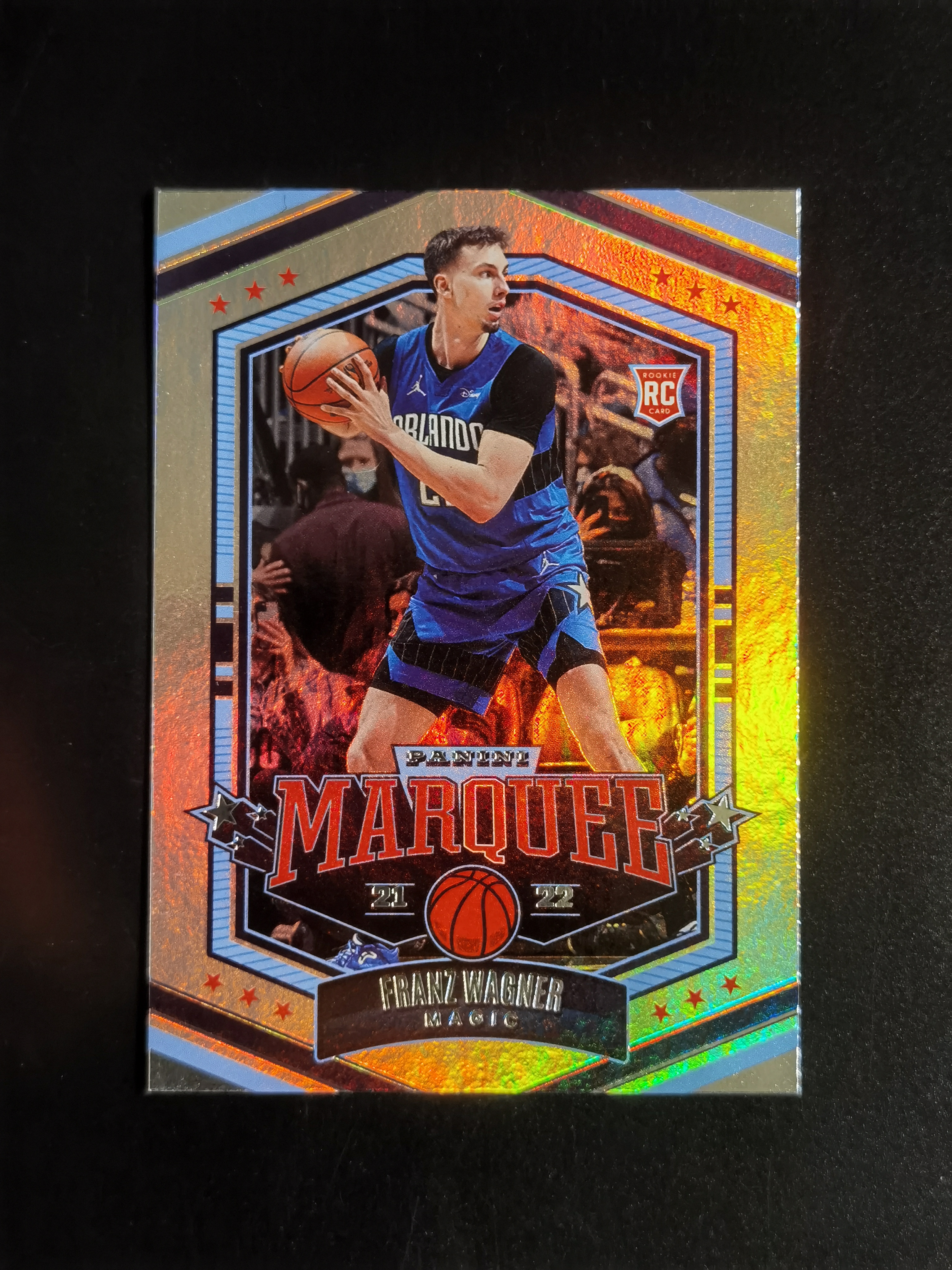 2021-22 Panini Chronicles Franz Wagner 编年史 RC新秀 弗朗茨 瓦格纳 MARQUEE马奎 银折 卡品如图 专收必备