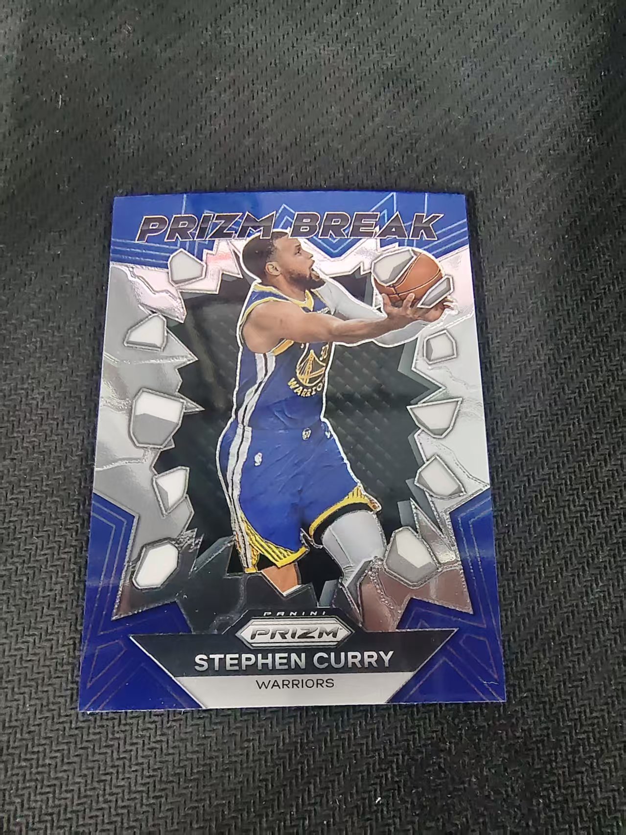 【可合并,不累计】2023-24 Panini Prizm Stephen Curry PZ 勇士 斯蒂芬 库里 break特卡 PZ 划痕 边角微瑕 介意勿拍 #5