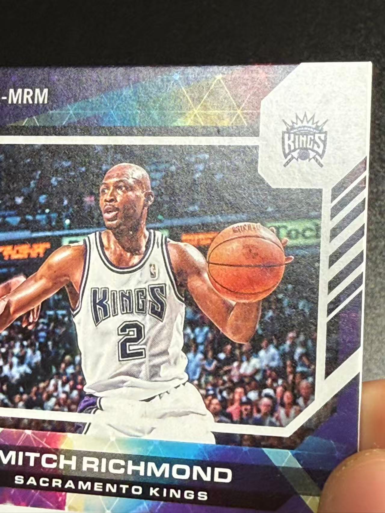 2021-22 Panini Recon Mitch Richmond 米奇里奇蒙德 国王 recon 折射 全息渐变折 149编 特卡 签字 签名 卡品瑕疵 #Wes# 159