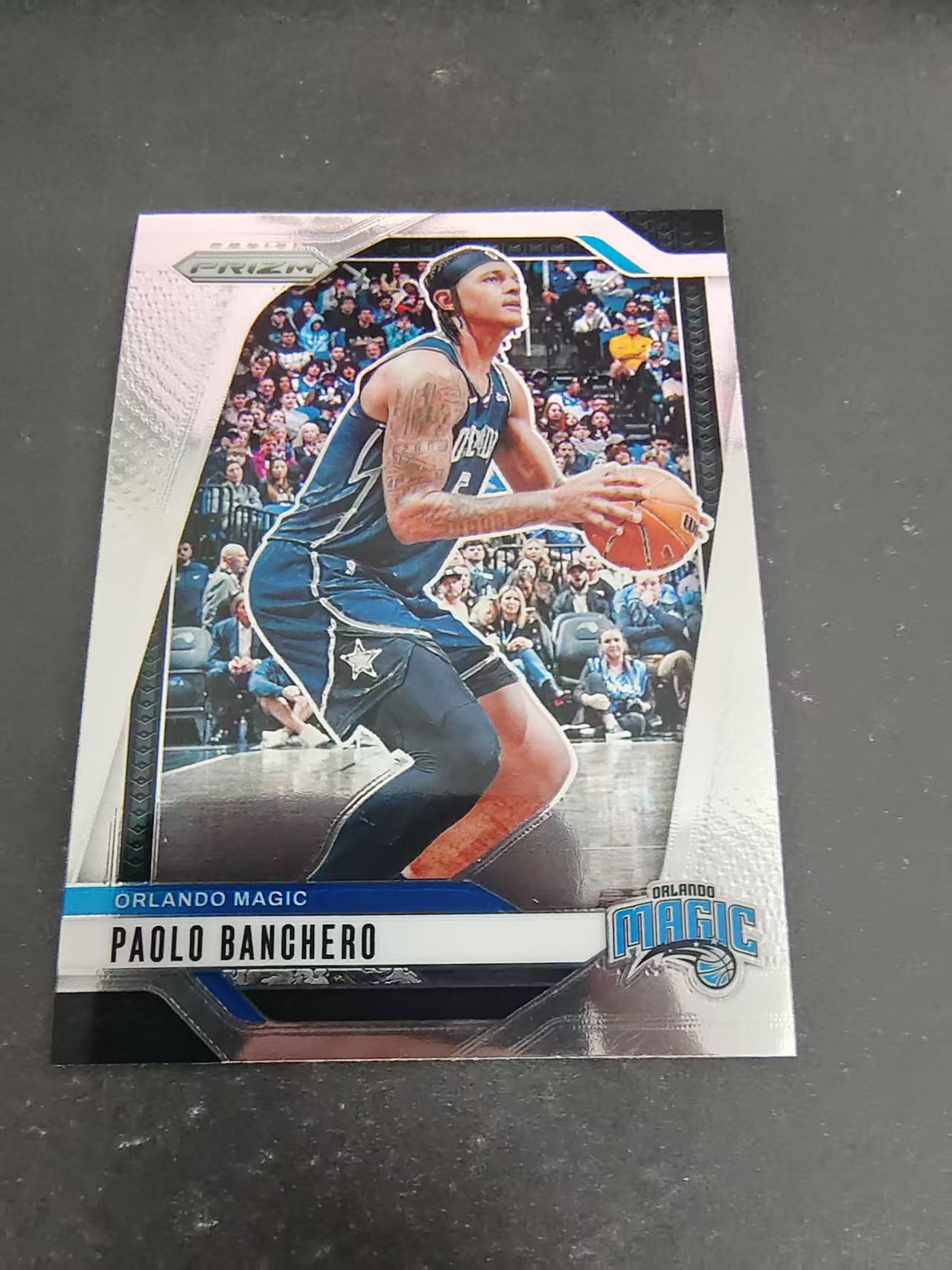 【可合并,不累计】2024-25 Panini Prizm Paolo Banchero 保罗 班切罗 魔术 PZ 划痕 边角瑕疵 #183