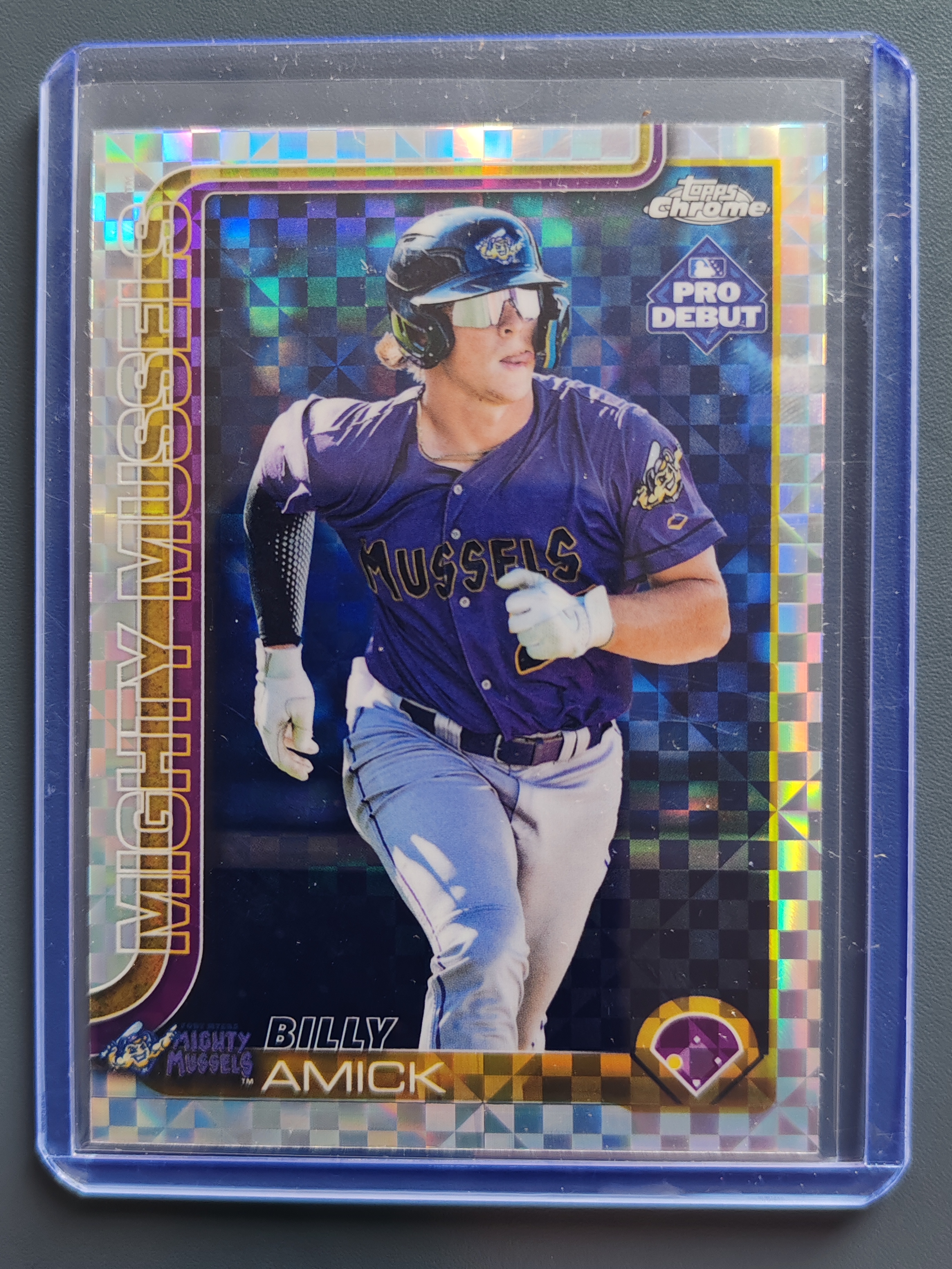 2025 Topps Pro Debut Billy Amick 银棋盘折!【9527】