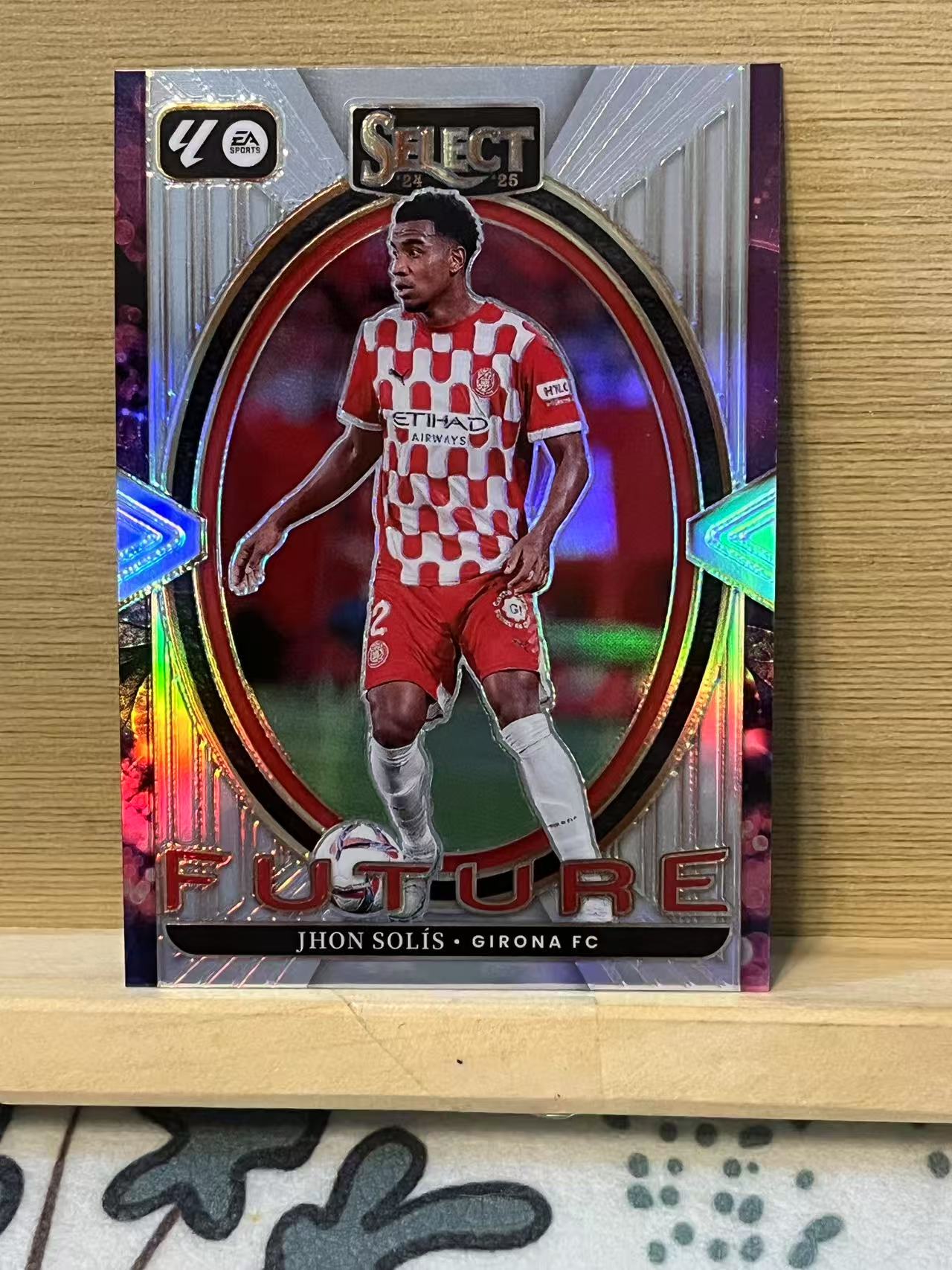 2024-25 Panini Select jhon solis 约翰 索利斯 特卡 赫罗纳 银折 select 卡品如图 实卡精美 收藏必备 A16