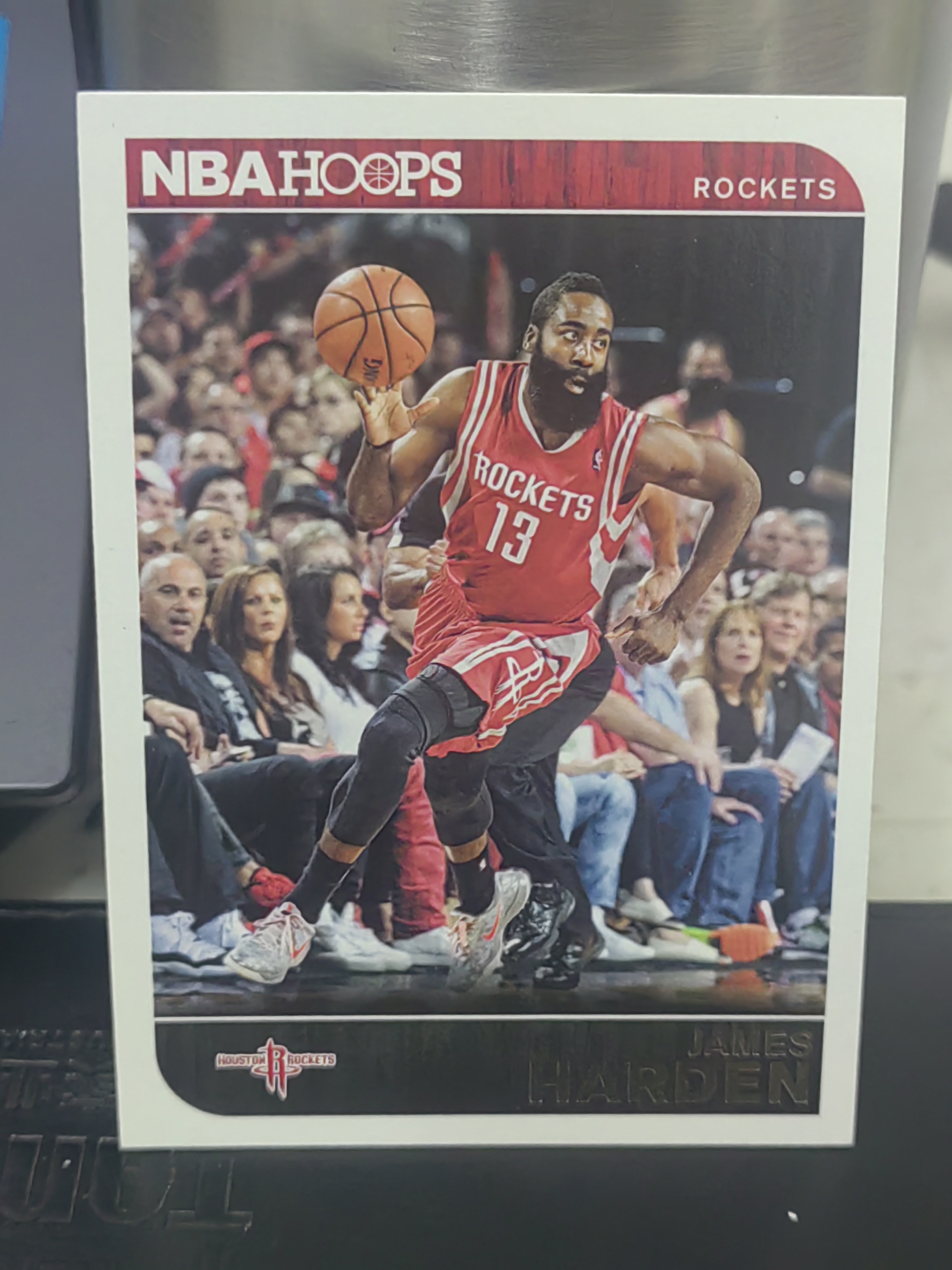 2014-15 Panini Hoops James Harden Hoops 詹姆斯 哈登 火箭 篮 白边白角 不保卡品 卡品如图