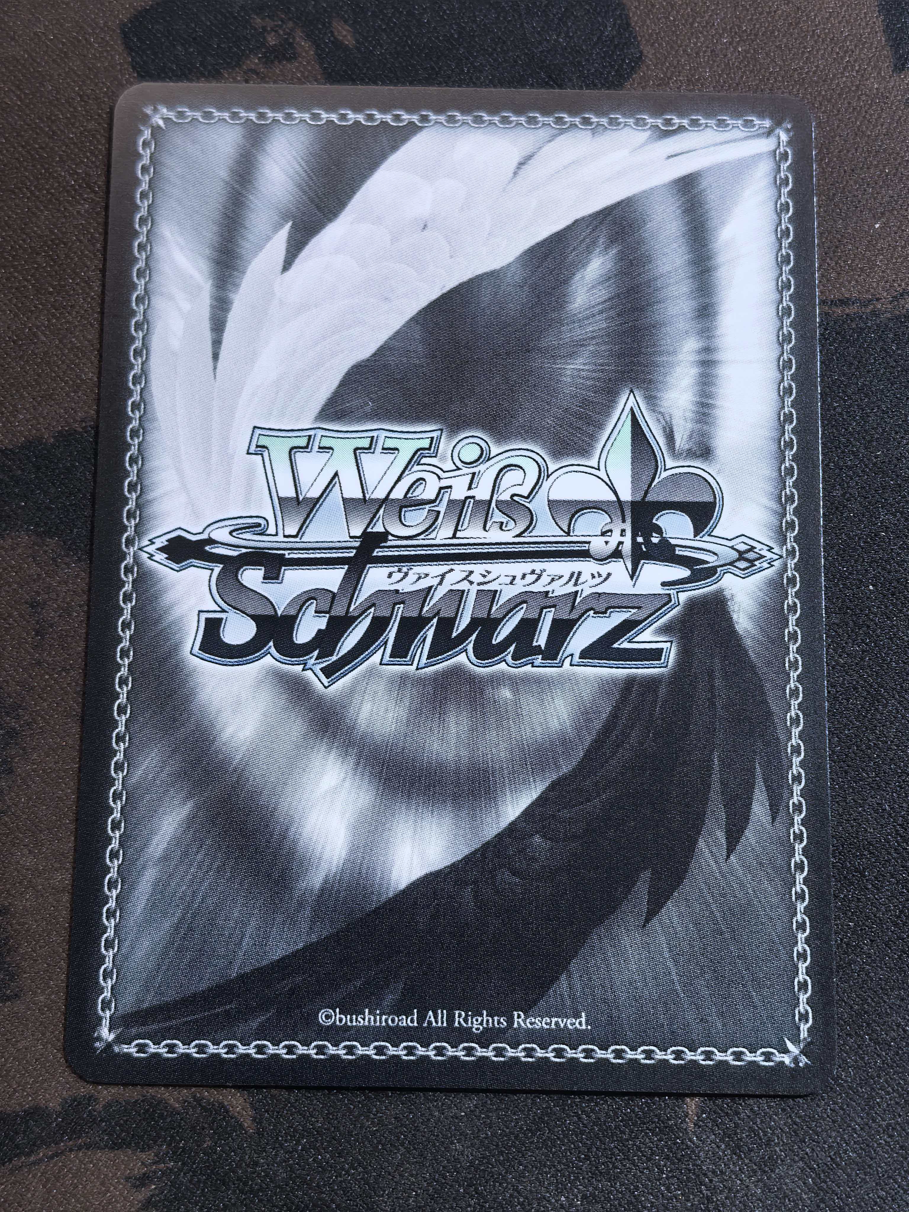 Weiss Schwarz《Fate/stay night》系列 简中 “投影开始”士郎 FS/SZ09-003 RR闪卡 默认微瑕 卡品如图