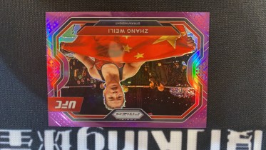 【包子拍卖】2021 Panini Prizm UFC 马格南 张伟丽 女子草量级 国旗 紫折 折射  016/149编 卡品如图 凑套必备 值得收藏