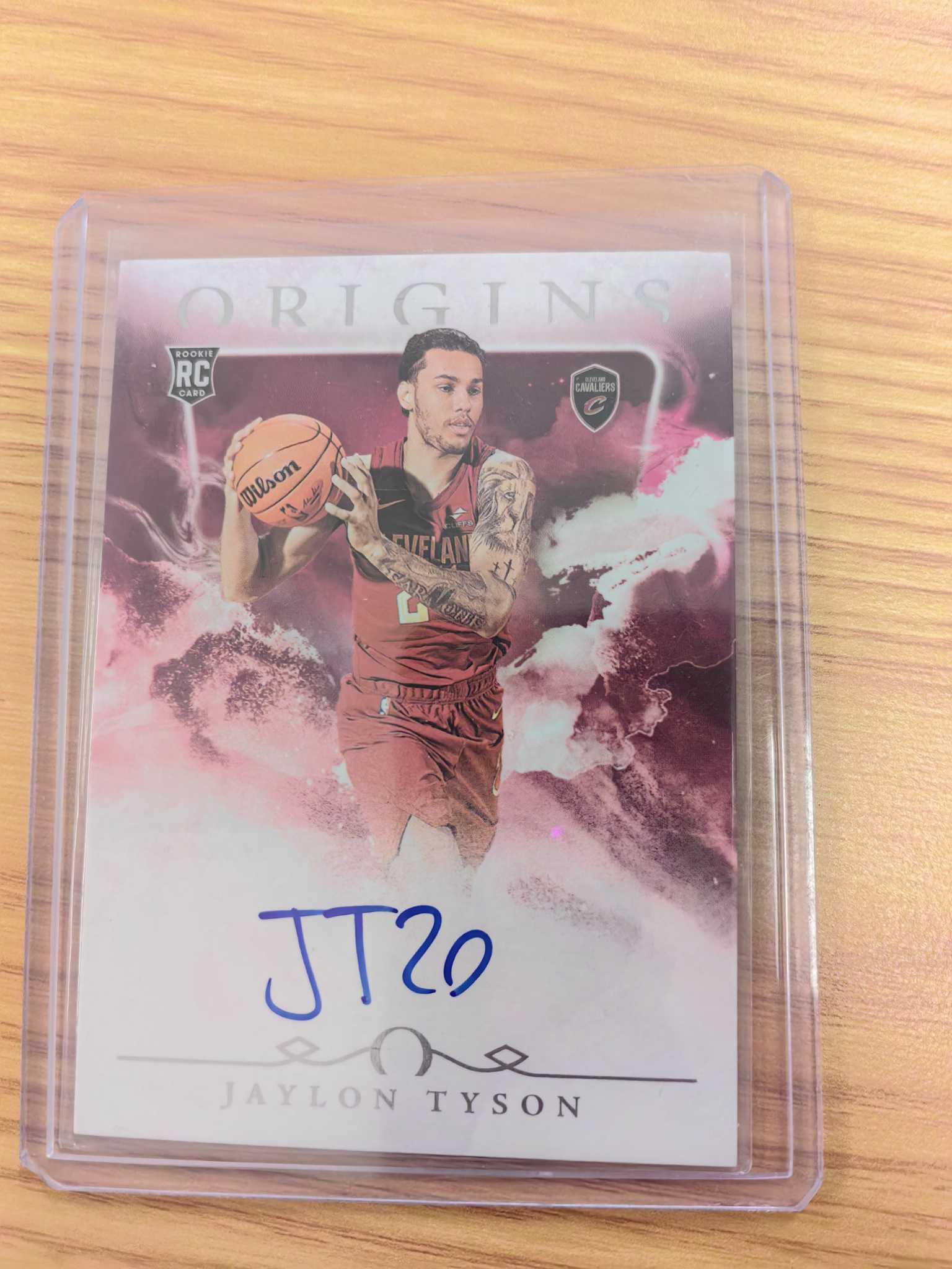【拆吧代拍】2024-25 Panini Origins Jaylon Tyson jt 20 auto 杰隆 泰森 新秀RC 签字 卡签 骑士 起源 米切尔 阿伦 队友 大热新秀 空灵1209