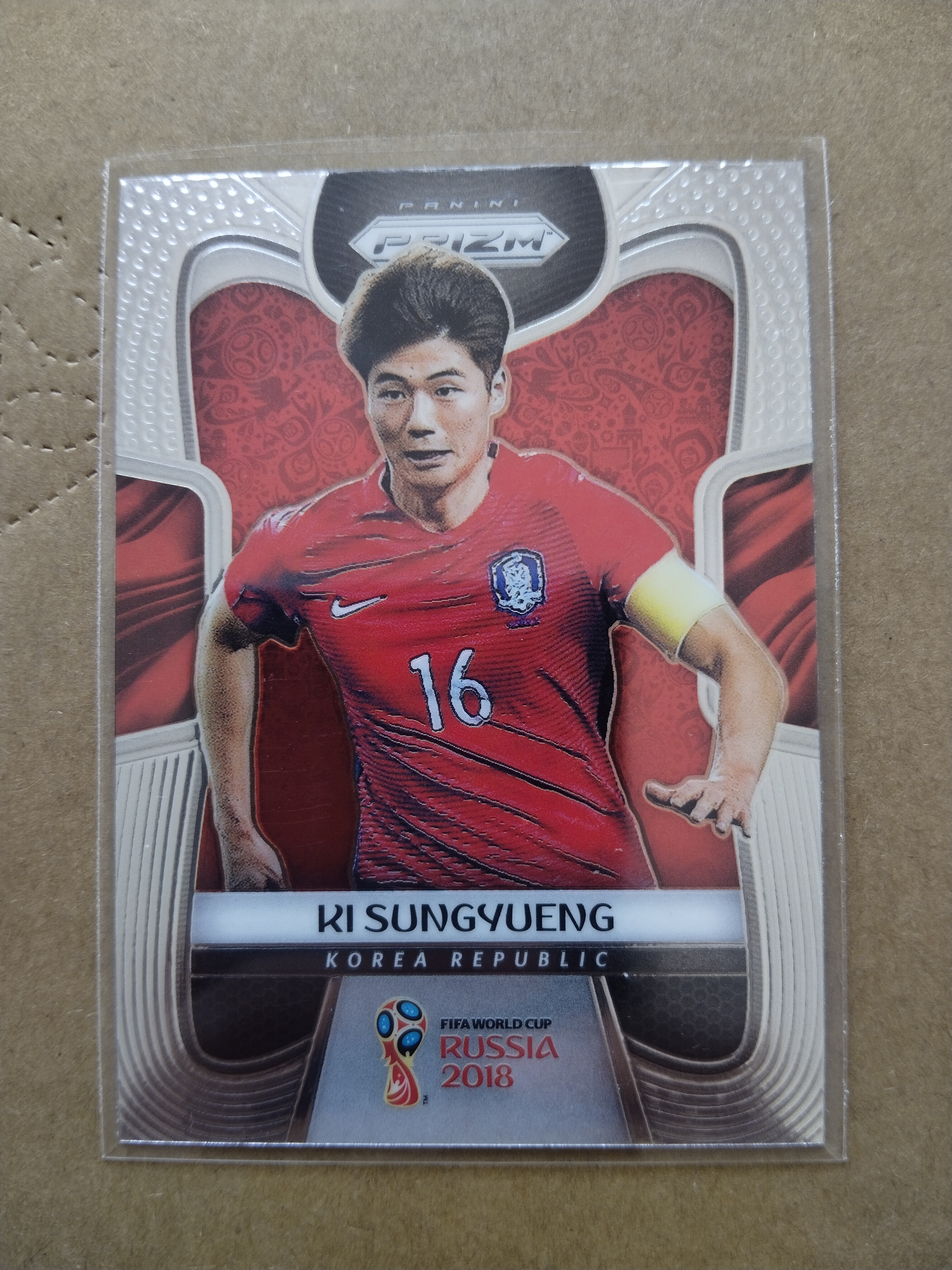 (竞拍前先阅读描述)PANINI帕尼尼 2018俄罗斯世界杯PRIZM 普卡base 韩国 第6张凑套必备 品相如图