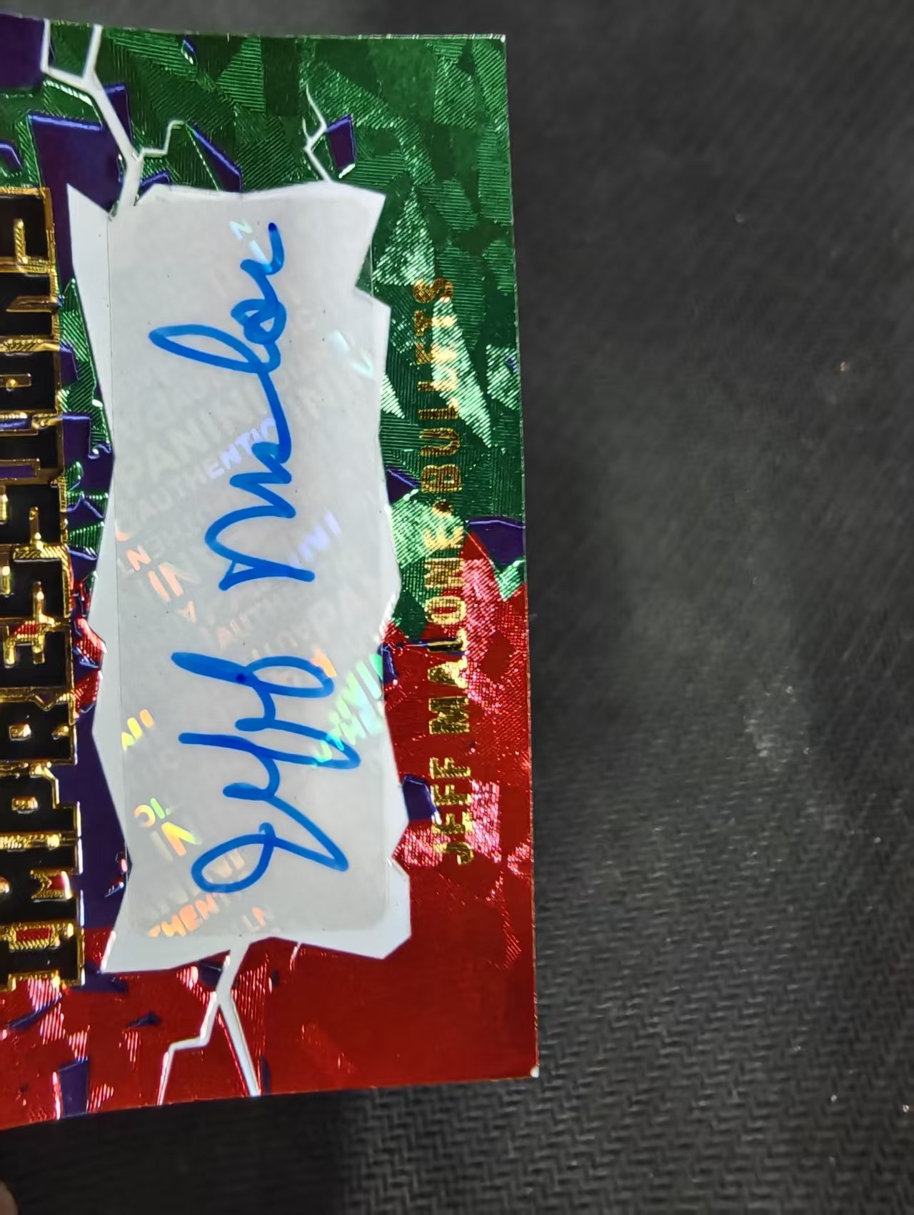 【汽水拍卖】2021-22 Panini Donruss Elite 杜蕾斯精英 Jeff Malone 子弹 杰夫马龙 签字 瑕疵如图