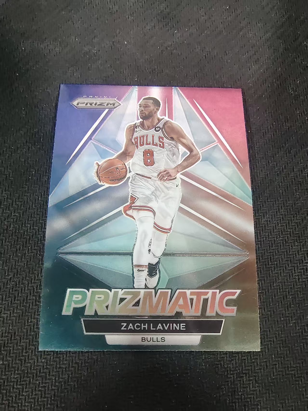 【可合并,不累计】2022-23 Panini Prizm Zach LaVine 扎克 拉文 公牛 棱镜特卡 PZ 划痕 边角微瑕 介意勿拍 #6