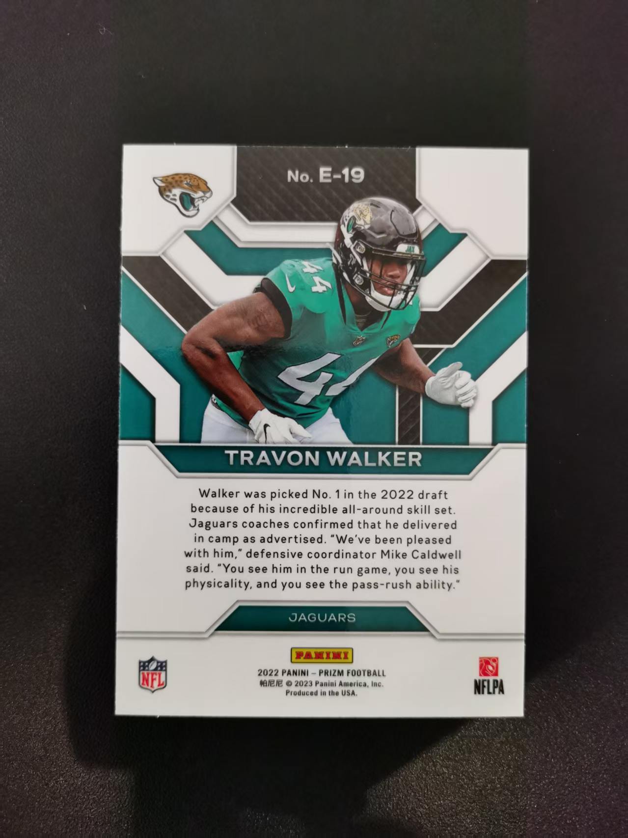 2023 Panini Prizm Travon Walker 特拉文沃克 新秀RC 橄榄球PZ NFL 收藏凑套 卡品如图 免费代拍CLB32