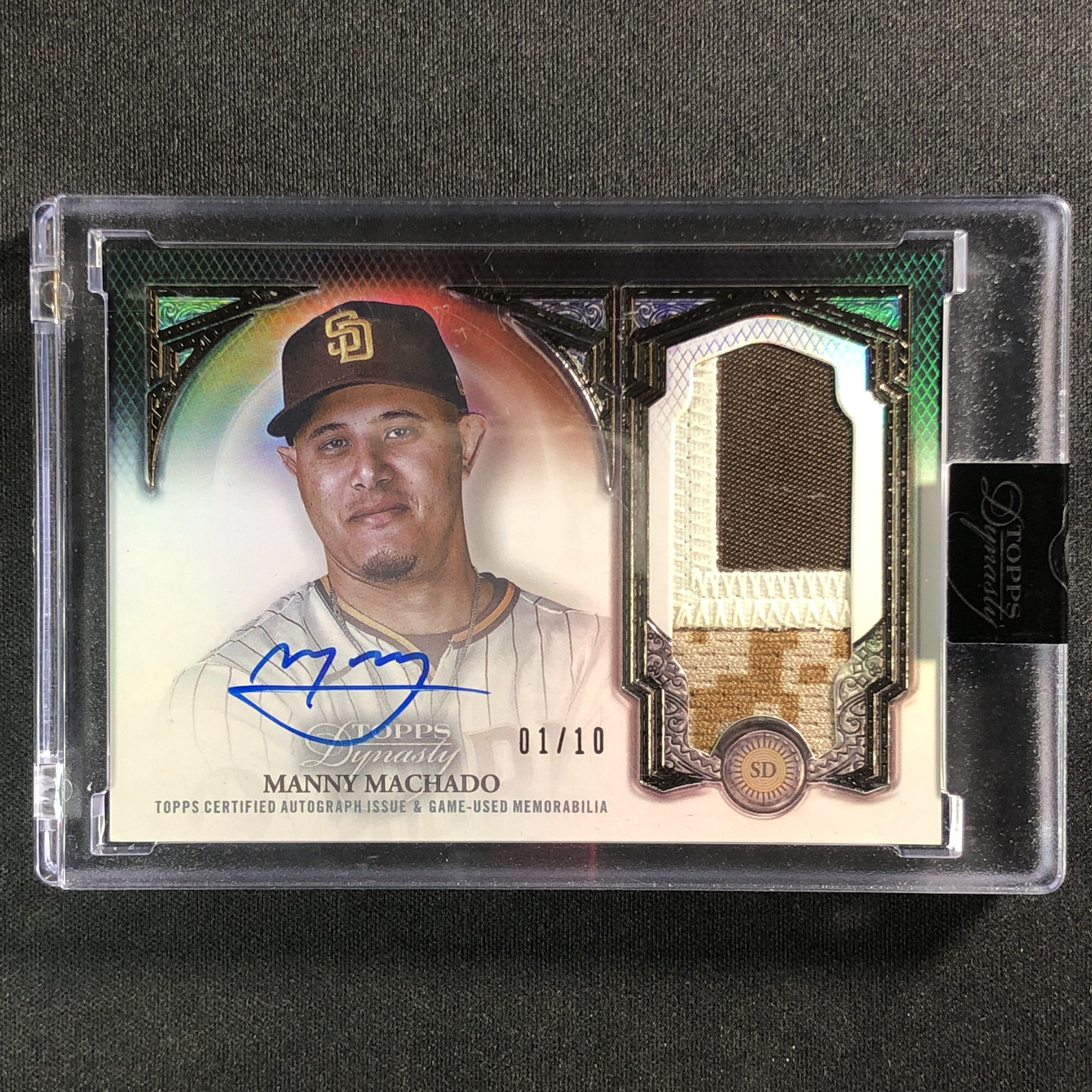 2023 Topps Dynasty Manny Machado 【piaji】MLB 王朝系列 马哥 曼宁 曼尼 马查多 教士 /10编 首 ...