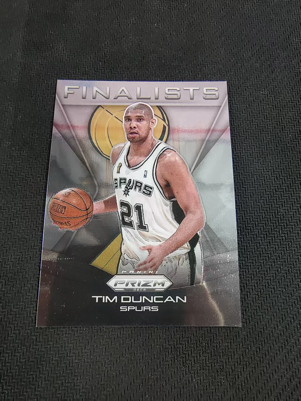【可合并,不累计】2024-25 Panini PRIZM DECA Tim Duncan pz 复刻 邓肯 马刺 特卡 划痕 边角瑕疵 #16