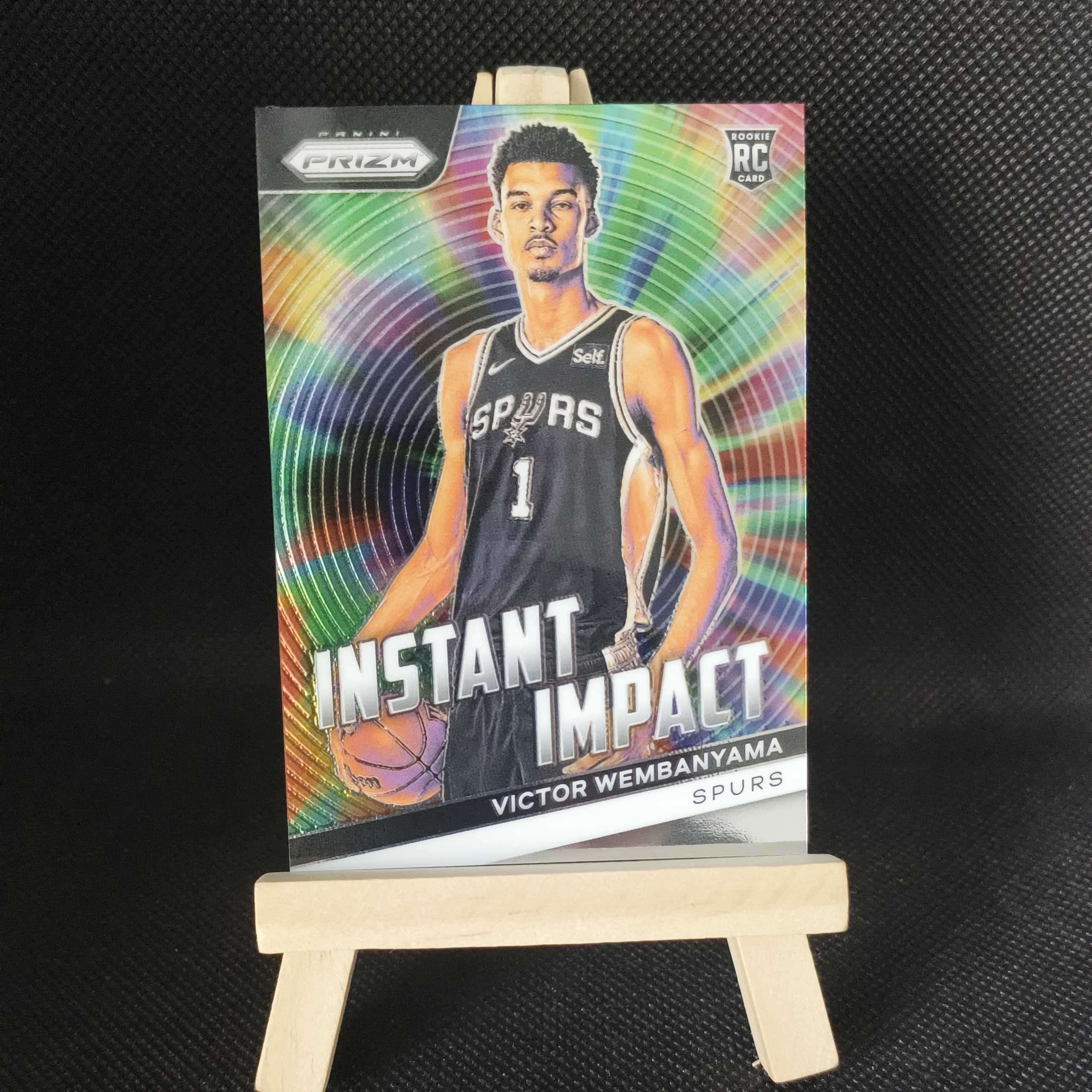2023-24 Panini Prizm Victor Wembanyama RC 文班亚马 马刺 新秀 instant impact 特卡 斑马 状元 天赋怪 盖帽王