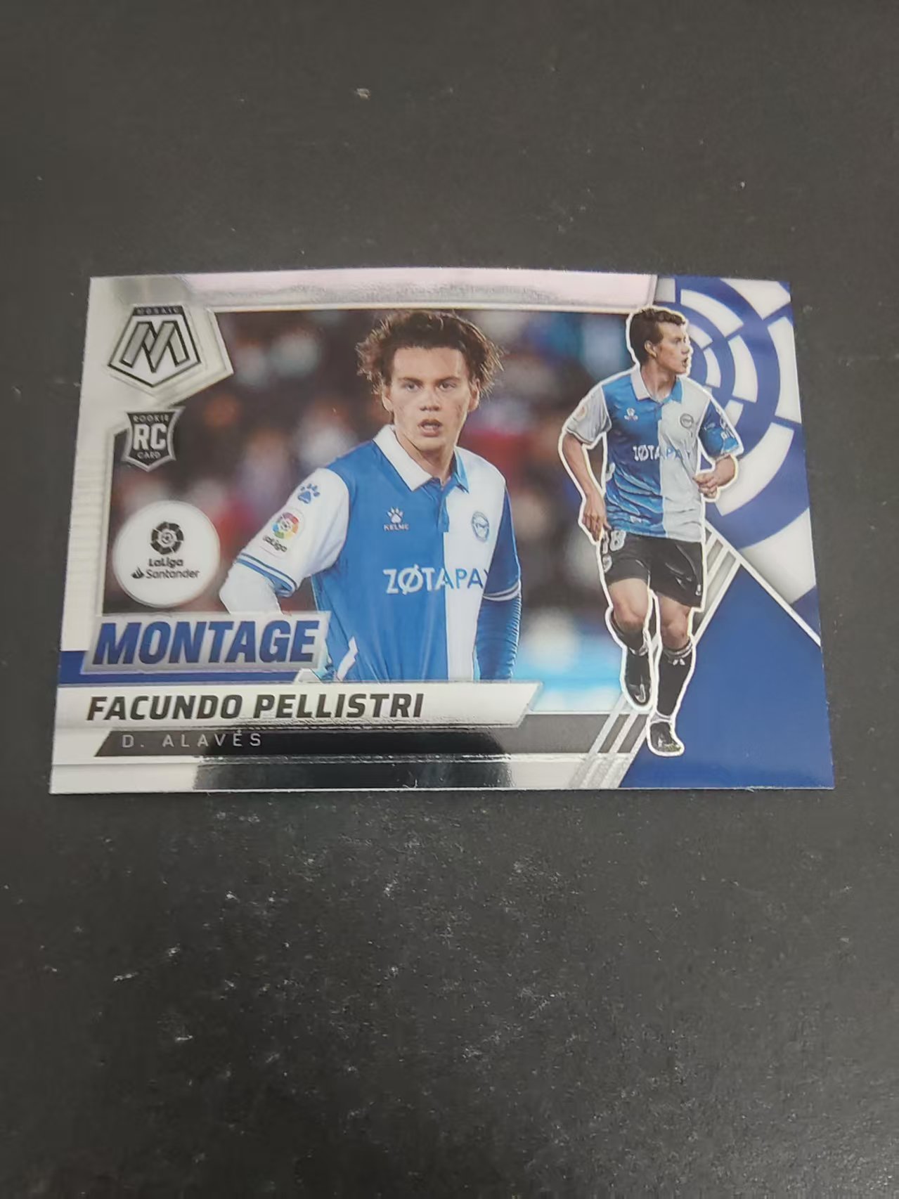 【可合并，不累计】2021-22 Panini Mosaic Facundo Pellistri 佩利斯特里 曼联 格拉纳达 马赛克 西甲 划痕 边角瑕疵 #7