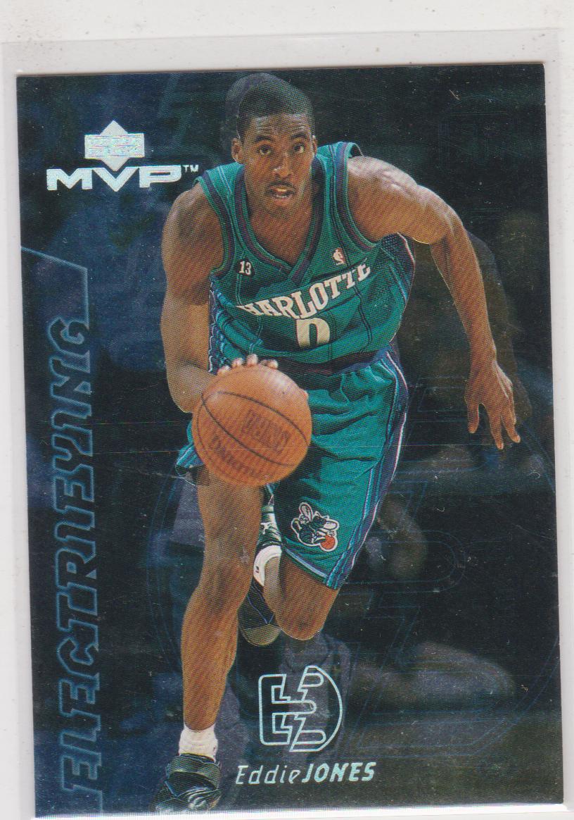1999-00 Upper Deck MVP 艾迪琼斯 Electrifying 特卡