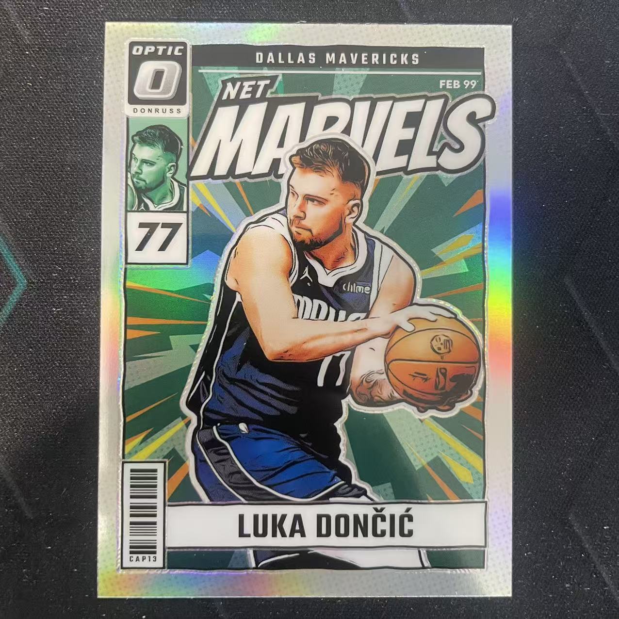 2024-25 Panini Donruss Luka Doncic 【阿福代卖】卢卡 东契奇 独行侠 杜蕾斯op marvels 漫威特卡 银折 收藏必备(行行行A)