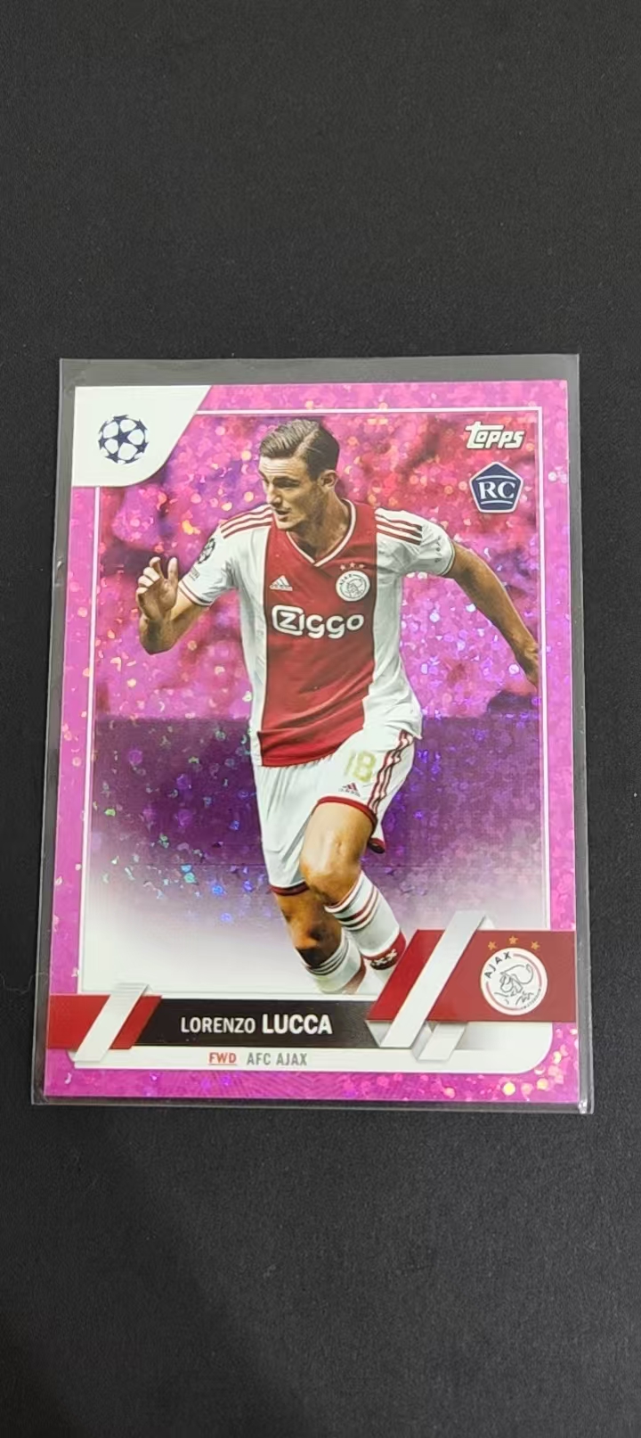 LORENZO LUCCA 洛伦佐-卢卡    AFC AJAX 阿贾克斯 卡品如图   收藏凑套必备  297