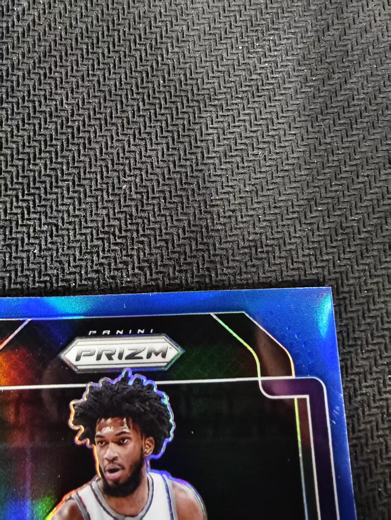 【可合并,不累计】2021-22 Panini Prizm Marvin Bagley III 马文 巴格利 国王 PZ 蓝折 199编 瑕疵如图