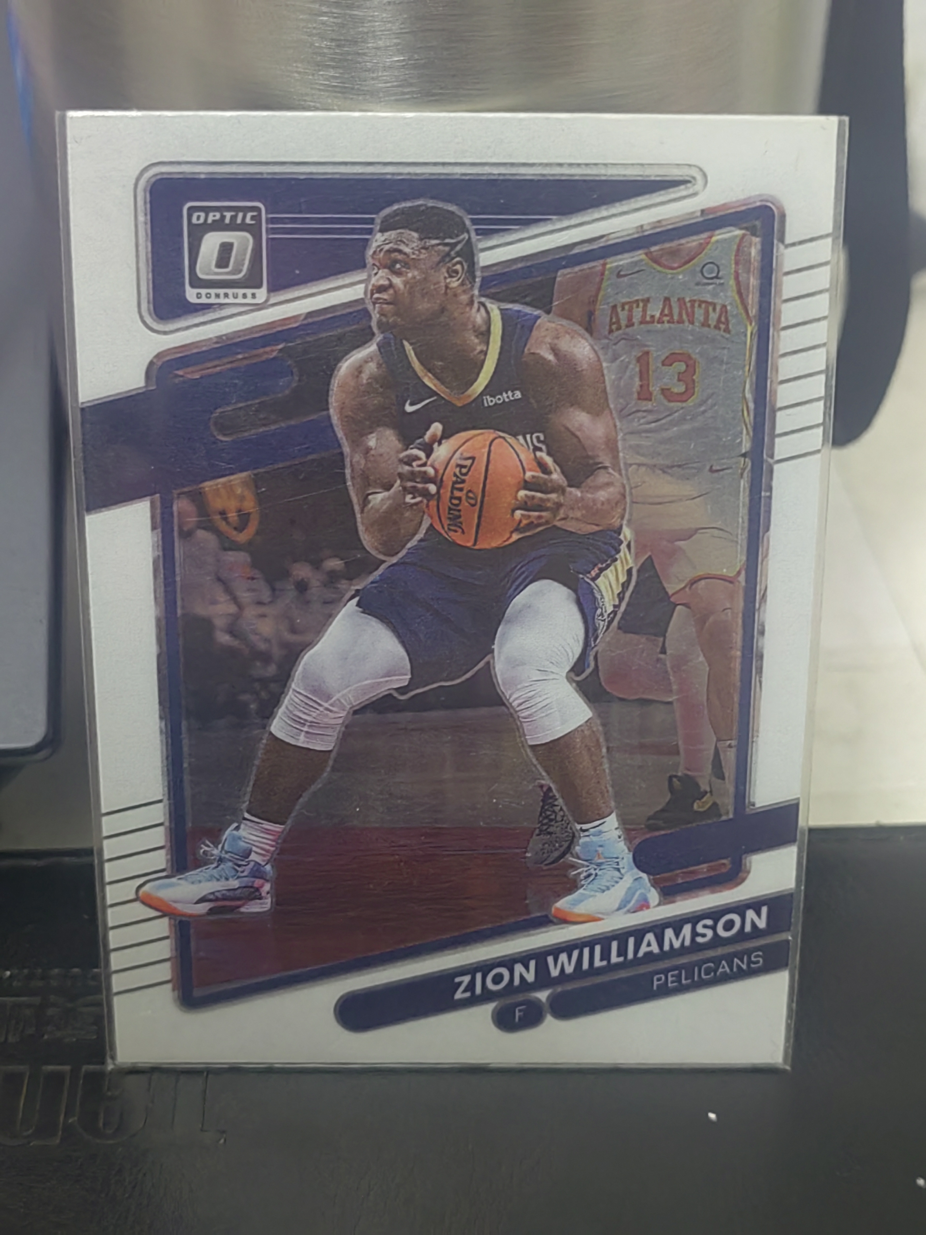 2021-22 Panini Donruss Optic Zion Williamson 杜蕾斯 OP 锡安 威廉姆斯 鹈鹕 胖虎 篮 白边白角 不保卡品 卡品如图