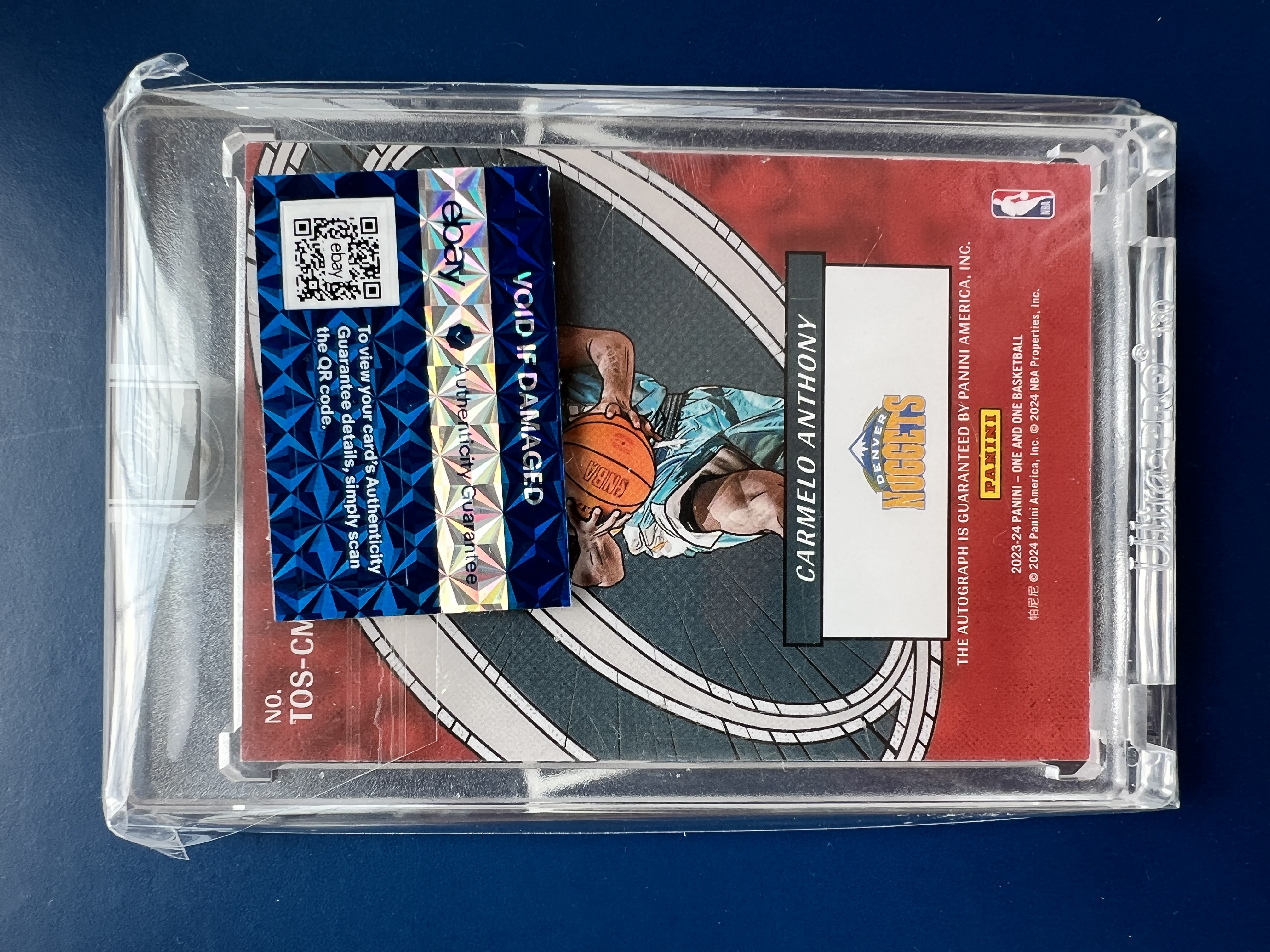 里脊拍卖 2023-24 one and one 安东尼 35编紫水晶 卡签 原封砖 高端低编签字 湖人 尼克斯 火箭 掘金 漫画风 卡品如图 超级经典 收藏佳品 eBay防伪认证