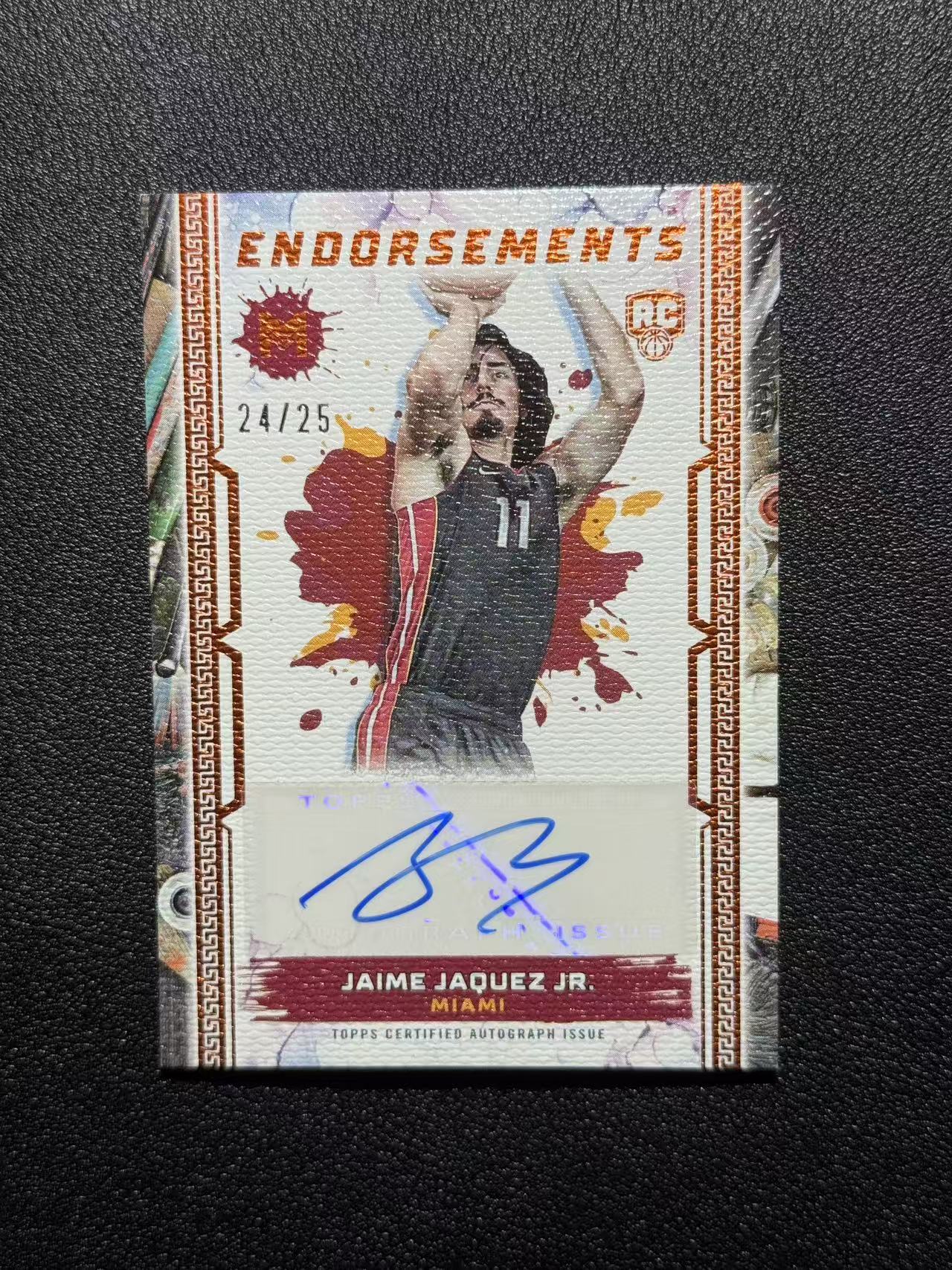 2023-24 Topps Motif Jaime Jaquez Jr. RC 【免费代卖】高端系列 新秀RC 小海梅 哈克斯 热火 新秀一阵 潜力新秀 未来可期 签字 25编