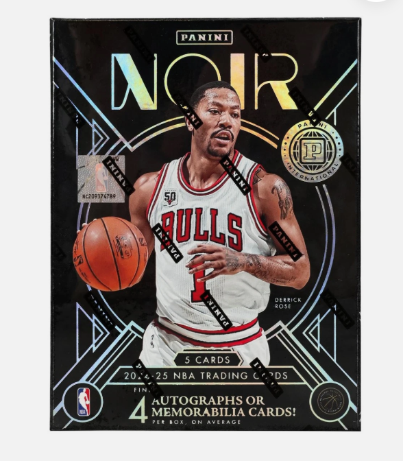 2024-25 Panini Noir International Hobby 未拆 国际盒 NBA 博新秀 大比例 鞋灯 卡签 1/1 博卡斯尔布泽利斯魔仙哥詹姆斯SGA库里东契奇【黄油手代卖】