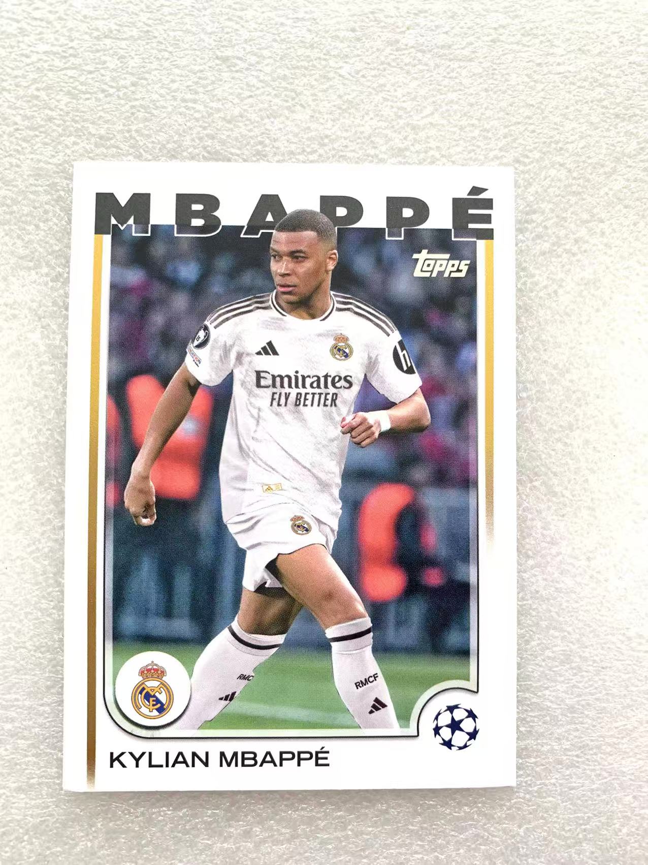 2025 Topps Ucc Kylian Mbappe 姆巴佩 欧冠 法国 皇家马德里 姆总监 亿元先生