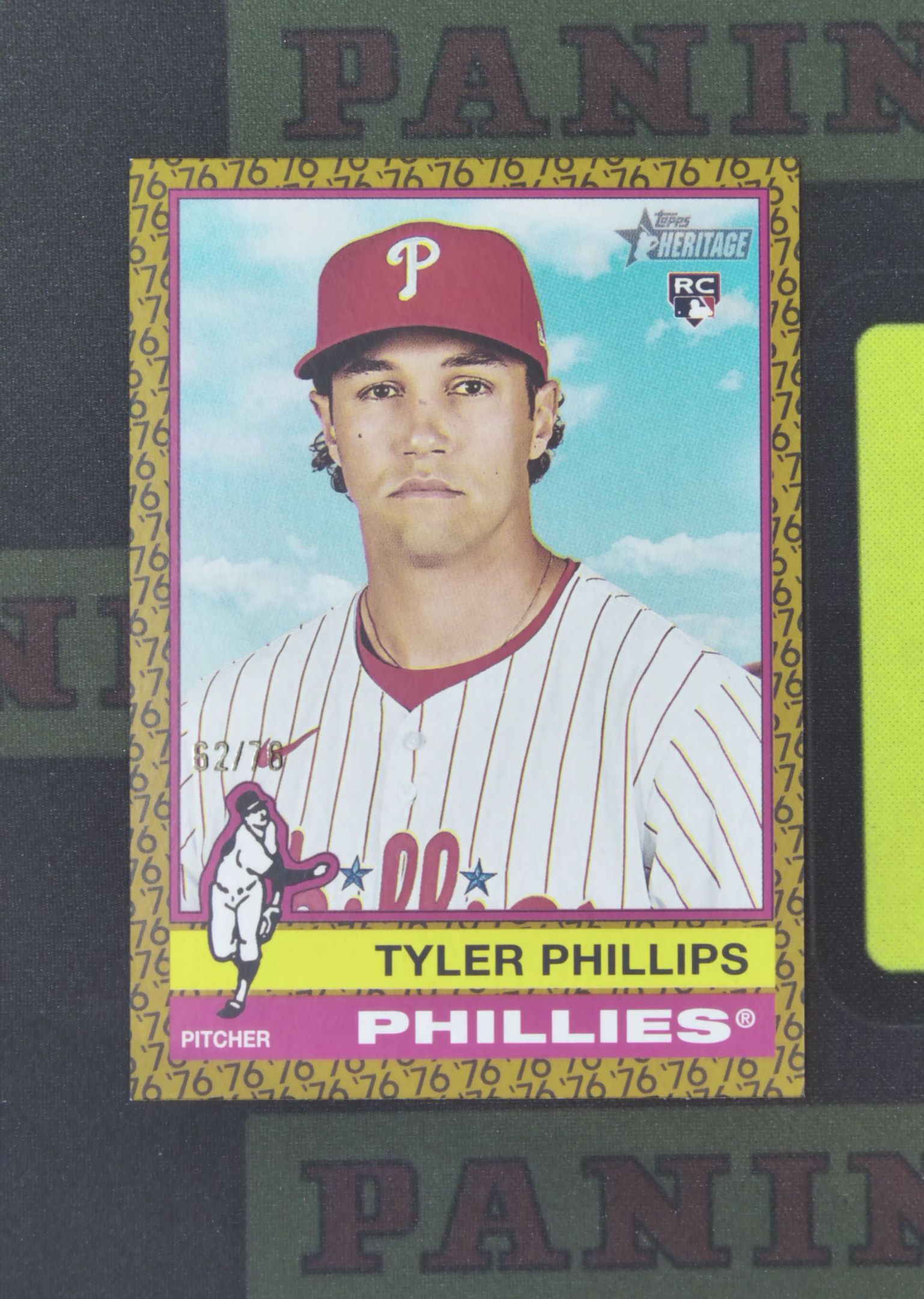 2025 Topps Heritage Tyler Phillips RC Nirvana Project 泰勒 菲利普斯 费城费城人 新秀 62/76 76周年 折射 遗产 卡品如图 收藏必备 吴¥