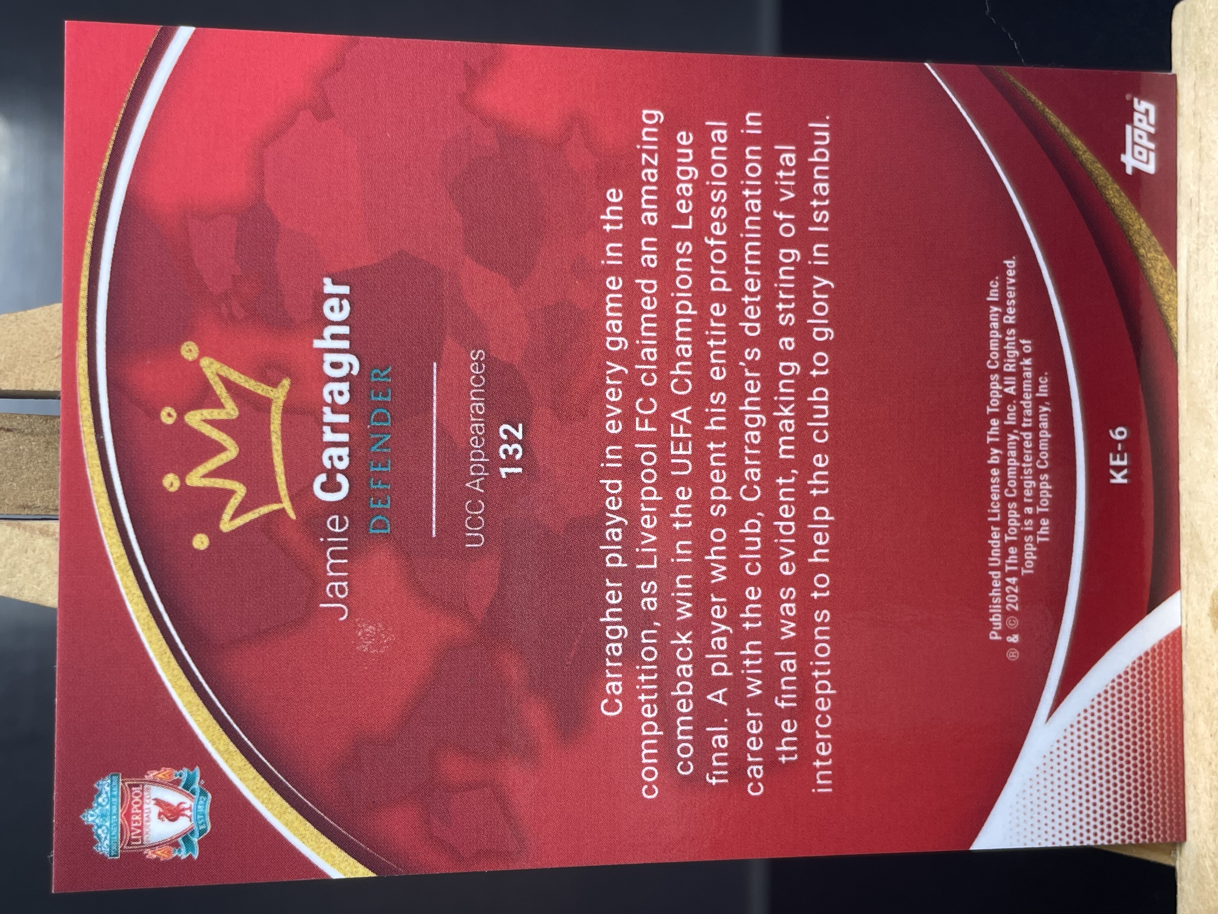 (C8) 2024 TOPPS 折射 杰米 卡拉格 近期大热球星 收藏必备 卡品如图 ! ! !