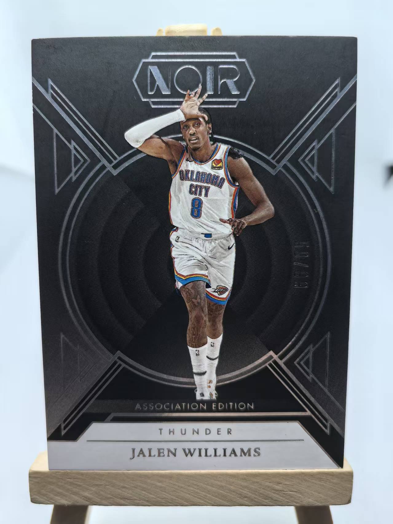 2024-25 panini Noir 诺尔 Jalen Williams 杰伦威廉姆斯 雷霆 99编 base