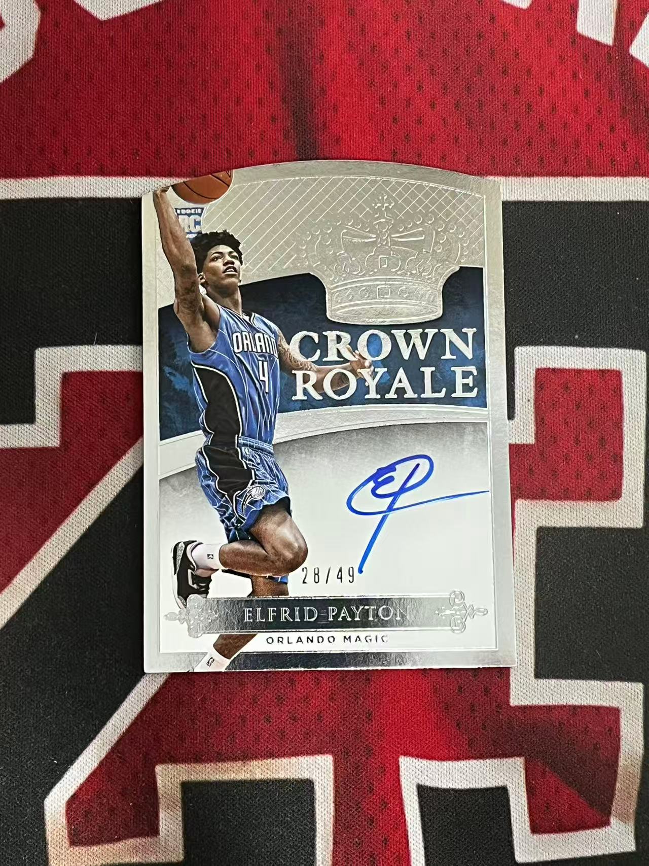 【接寄拍】2014-15 PANINI PREFERRED 魔术 新秀RC 埃尔弗里德佩顿 49编 签字卡 卡签 异形切割 专收凑套必备【烂臭嘴拍卖】