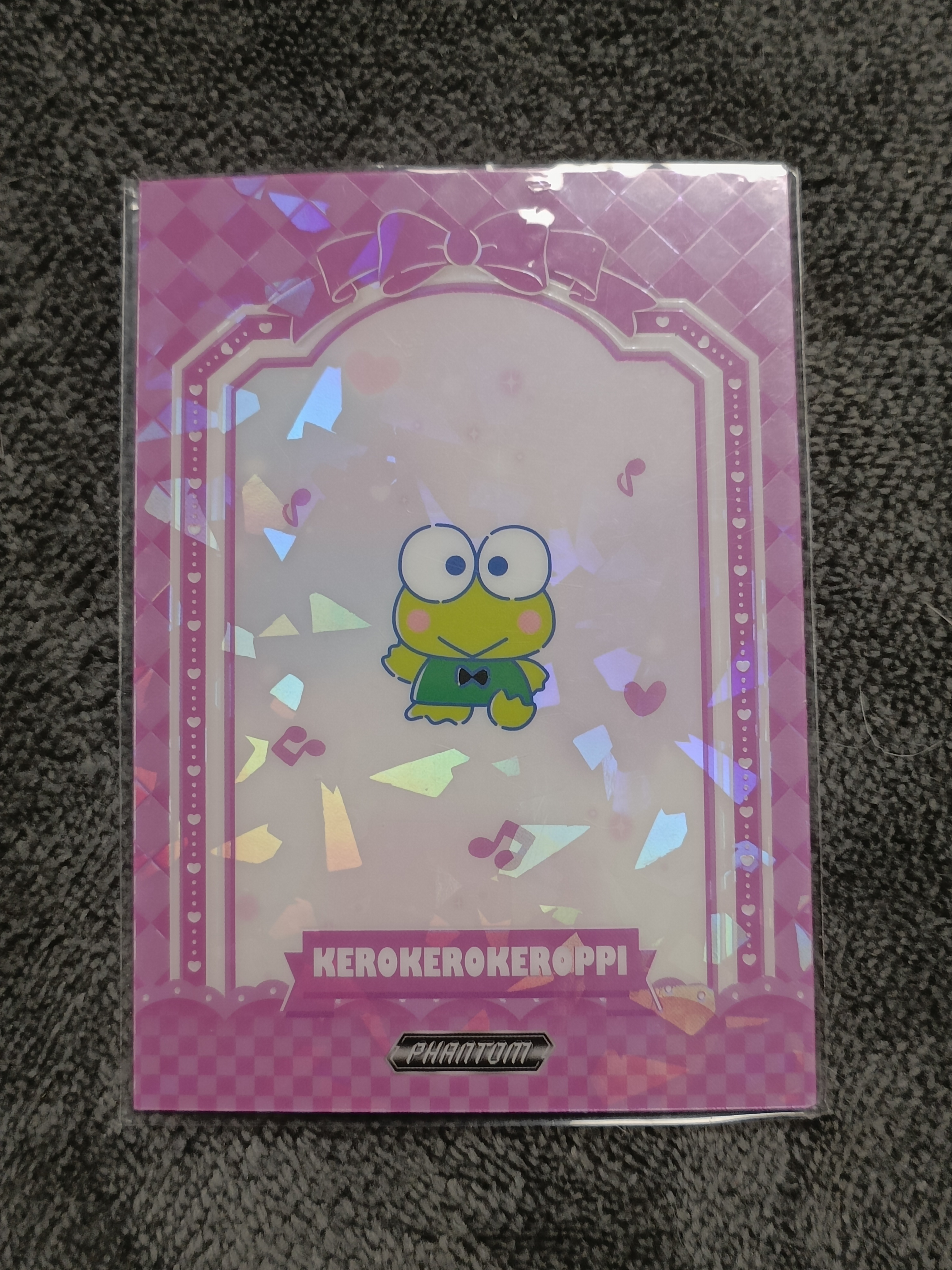 2023 Kakawow PHANTOM 三丽鸥家族系列收藏卡 KEROKEROKEROPPI 大眼蛙 【谦谦拍卖】PSA-IPU-13 紫折 111/115编 秋鹿