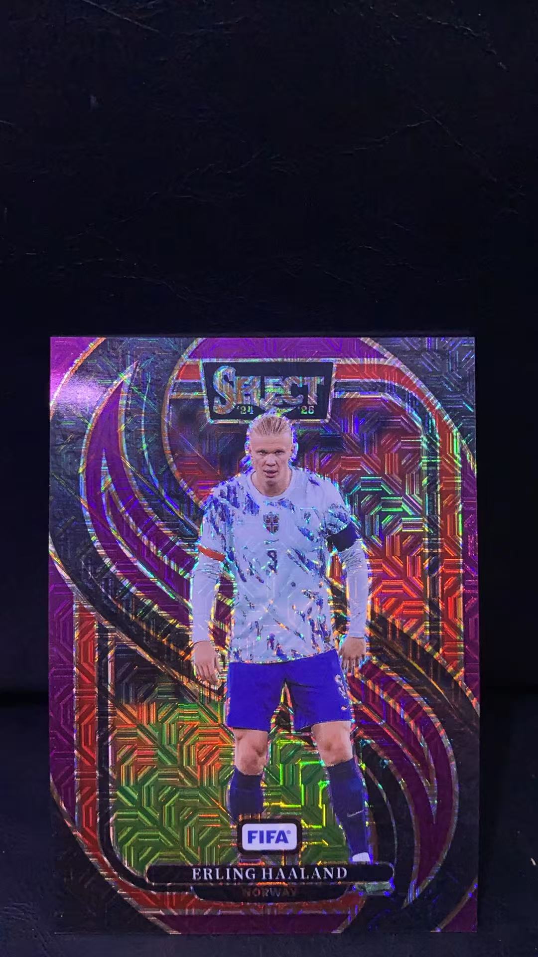 2024-25 Panini Select FIFA Erling Haaland 【杭州310】挪威 魔人布欧 埃林 布朗特 哈兰德 紫折 卡品如图 Y