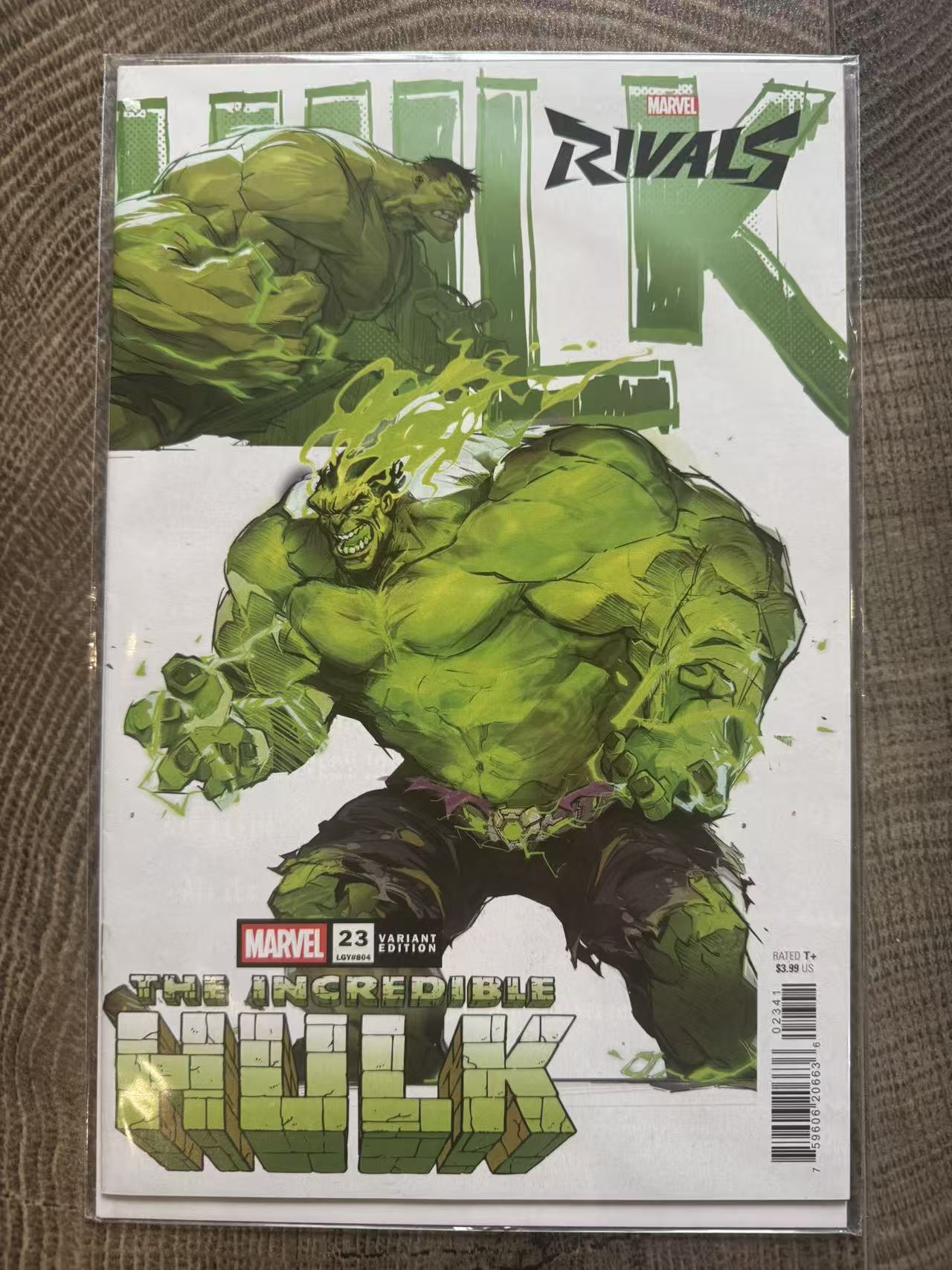 2025 Marvel 美漫 期刊杂志 漫威争锋 Rivals 浩克 官方漫画 美漫期刊 杂志书刊 变体、贸易、小标 带膜带背板