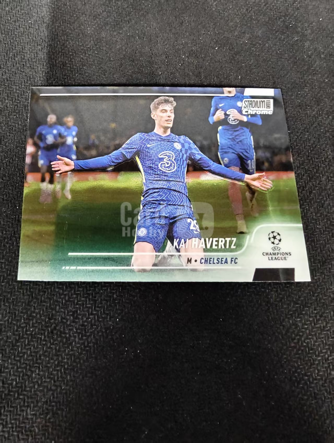 【可合并,不累计】2022 Topps Stadium Club Chrome KAI HAVERTZ 凯 哈弗茨 切尔西 德国 竞技场 欧冠 划痕 边角瑕疵 #29