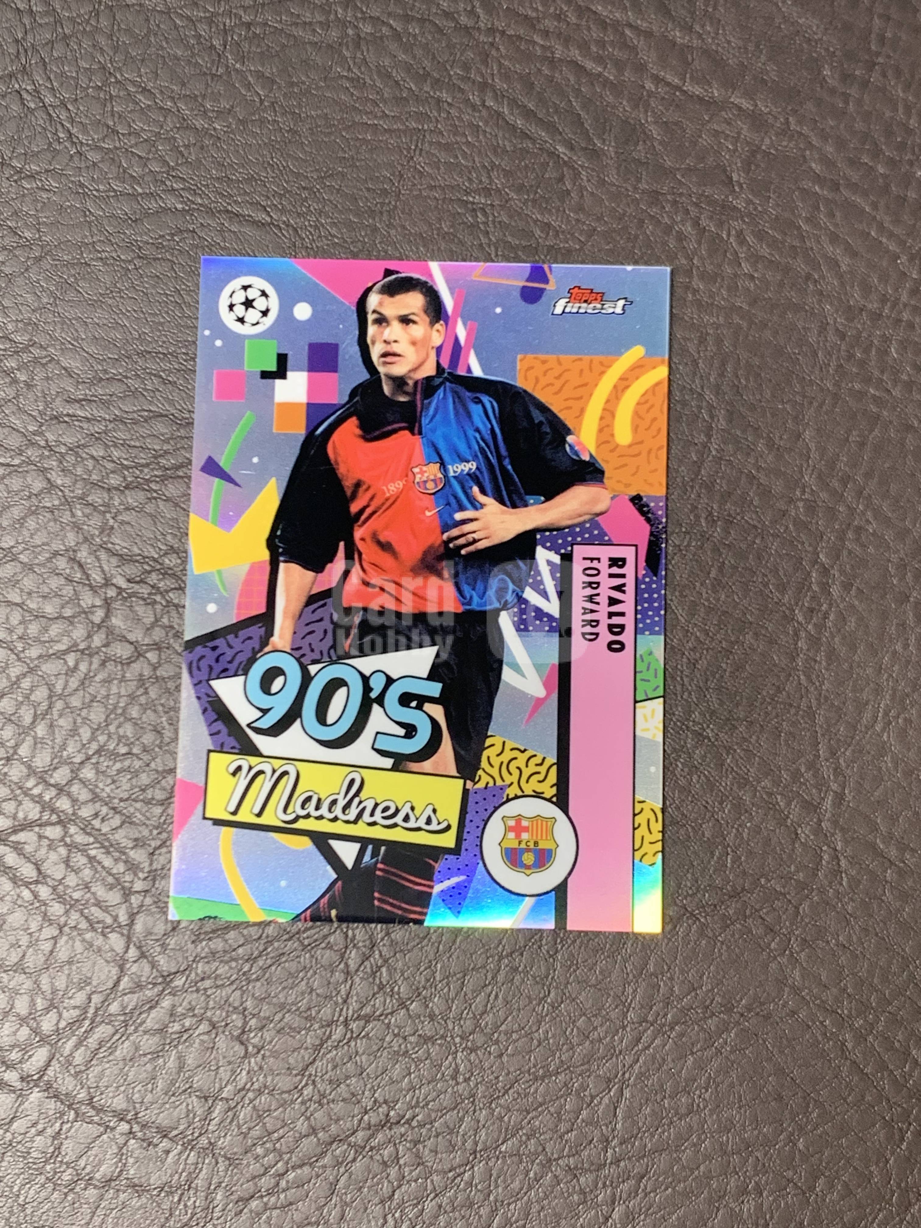 2026 Topps Finest Rivaldo #MAD-5 欧冠 疯狂90年代特卡 90's Madness 里瓦尔多