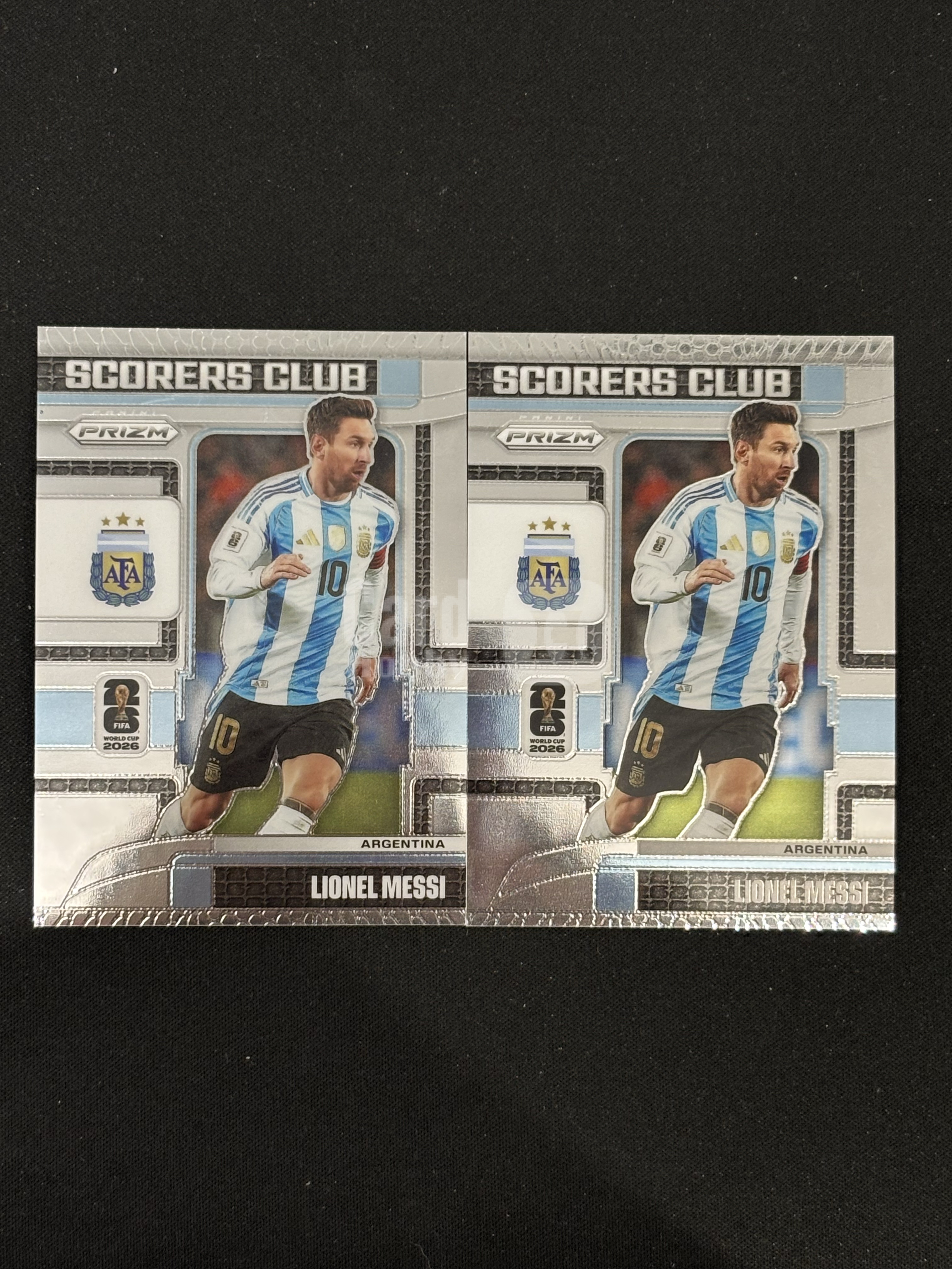 2026 Panini Prizm World Cup Lionel Messi FIFA 世界杯 梅西 球王 阿根廷 Scorers Club 得分俱乐部特卡 base 打包lot 不包品 - 红豆