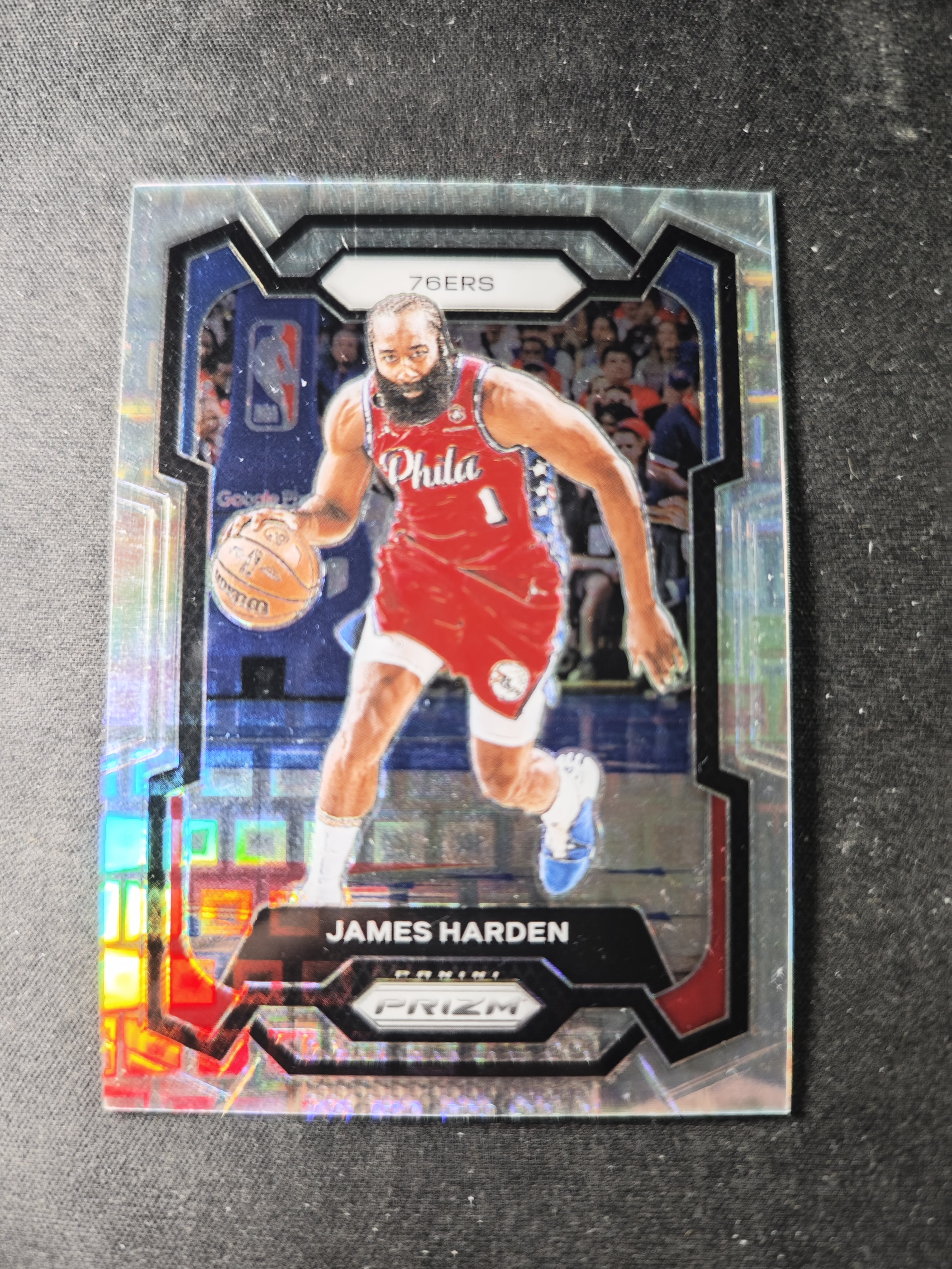 【蛤蟆特卖】詹姆斯 哈登 大胡子 2023-24 PANINI PRIZM系列 格纹折射 经典设计 限量150编 超级漂亮 稀有好卡 卡品如图 专收必备!