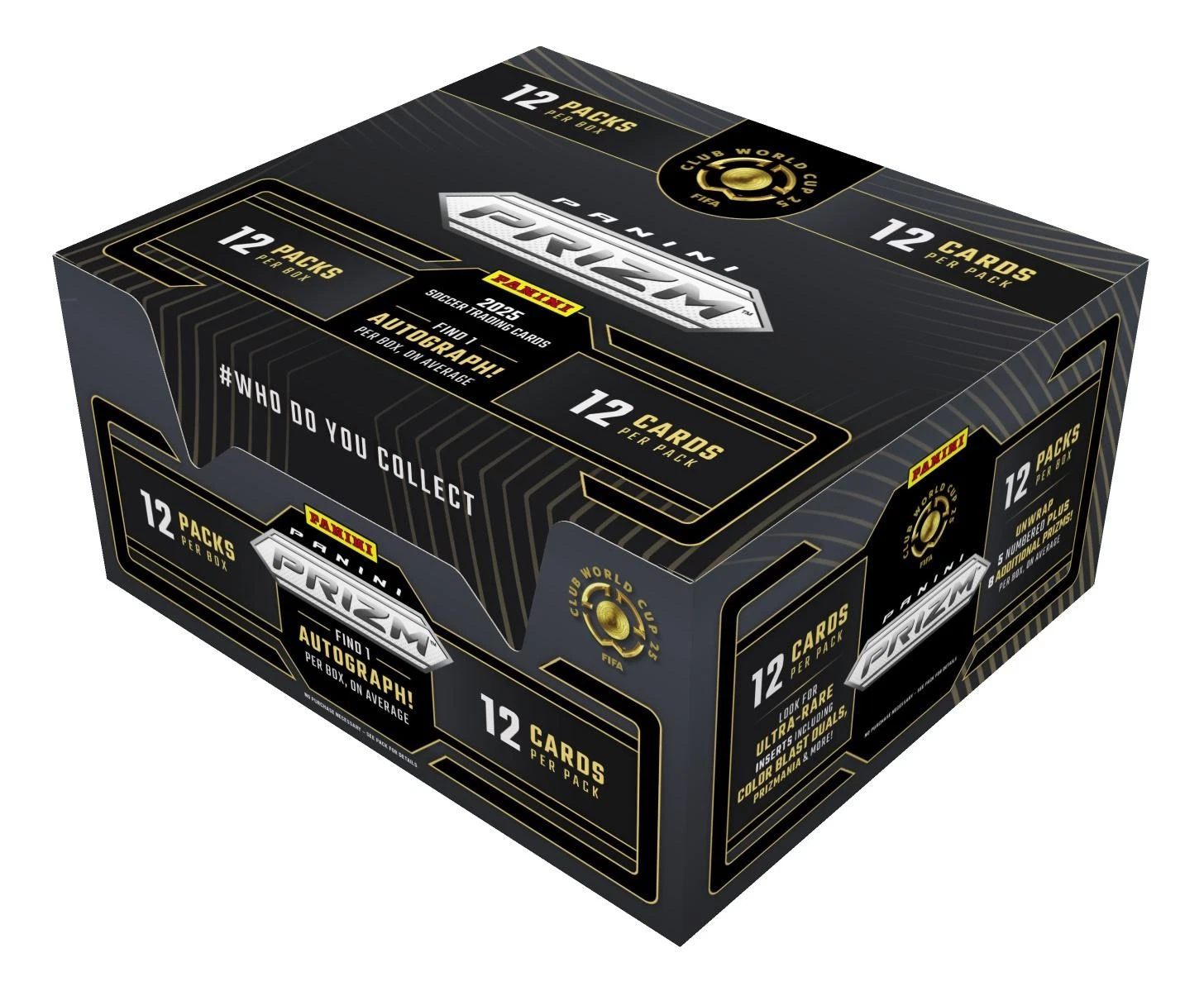 2025 Panini Prizm Hobby 单盒 原封 足球 世俱杯 Hobby盒 博新秀 爆金 kaboom 大头特卡 泼墨 大比例 1/1 博梅西哈兰德姆巴佩贝林恩德里克大罗【黄油手代卖】