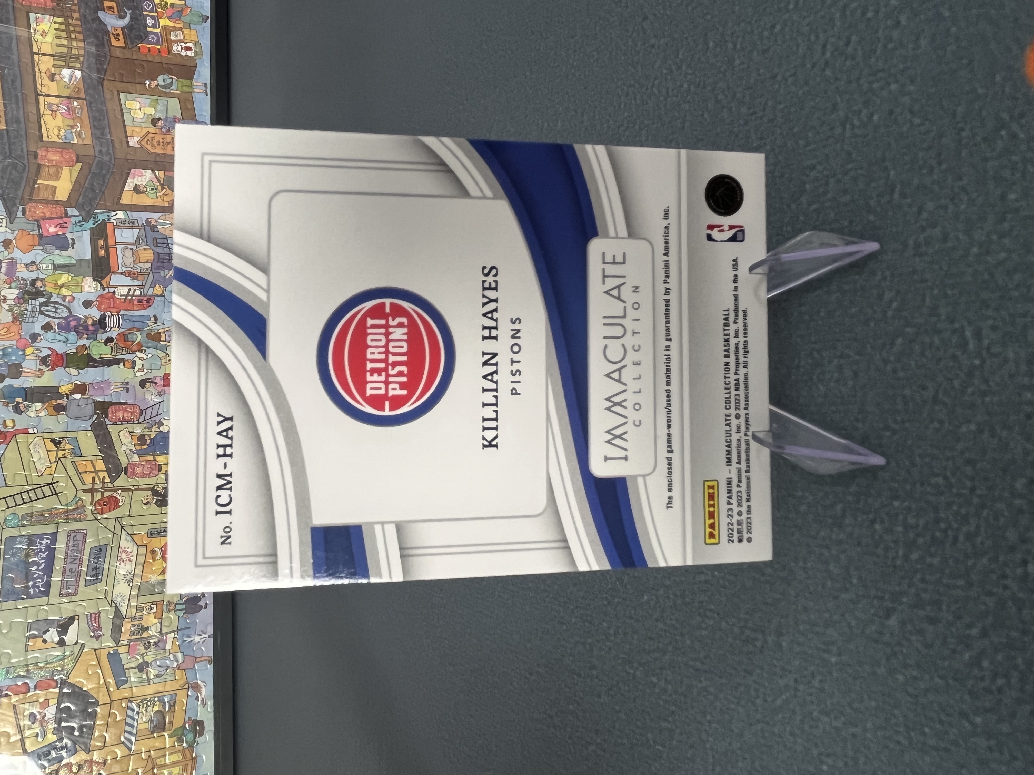 【大盘鸡】 2022-23 Panini Immaculate Killian Hayes 03/10编 物料 球衣 pacth 金平行 高端系列 爱咪咪 基利安 海斯 活塞时期 微瑕如图