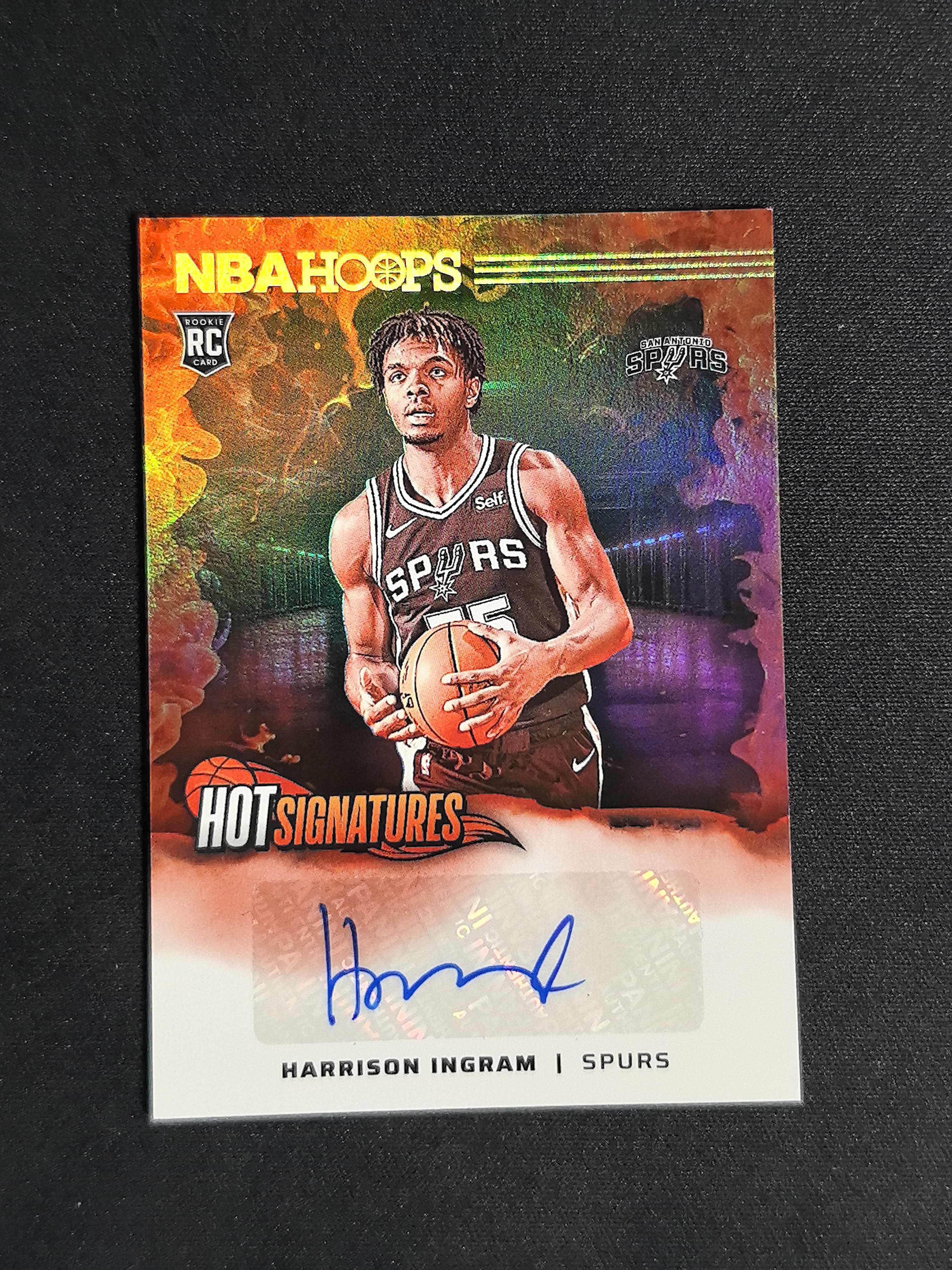 2024-25 Panini NBA Hoops Harrison Ingram 哈里森 英格拉姆 马刺 新秀 HOT签 签字 折射 卡品如图 鱼【CYT球星卡】