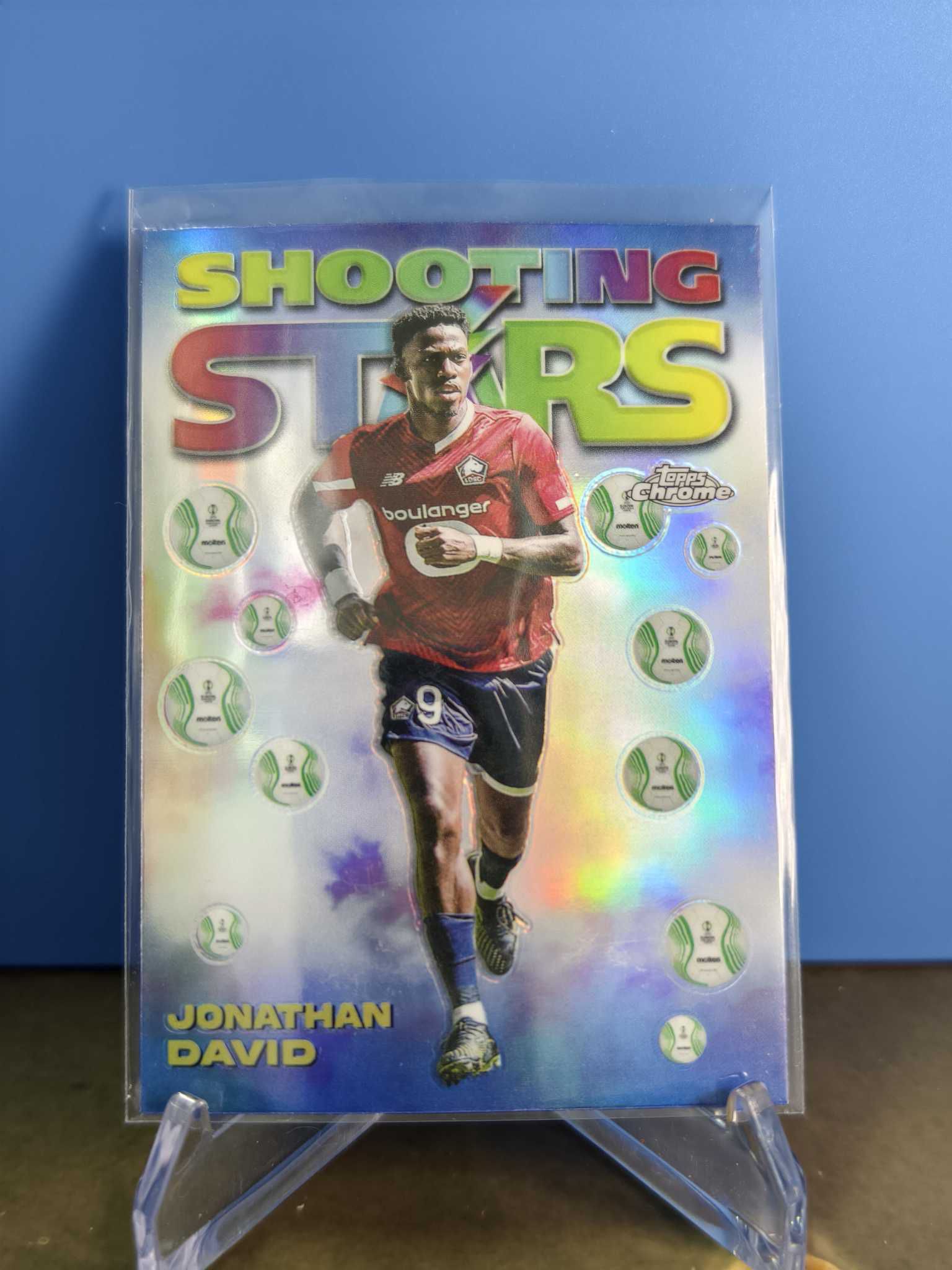 2024 Topps Chrome jonathan david 乔纳森 戴维德 复古特卡 里尔 欧冠 银折 不保卡品 如图 凑套 专收必备【拍前务必看描述】