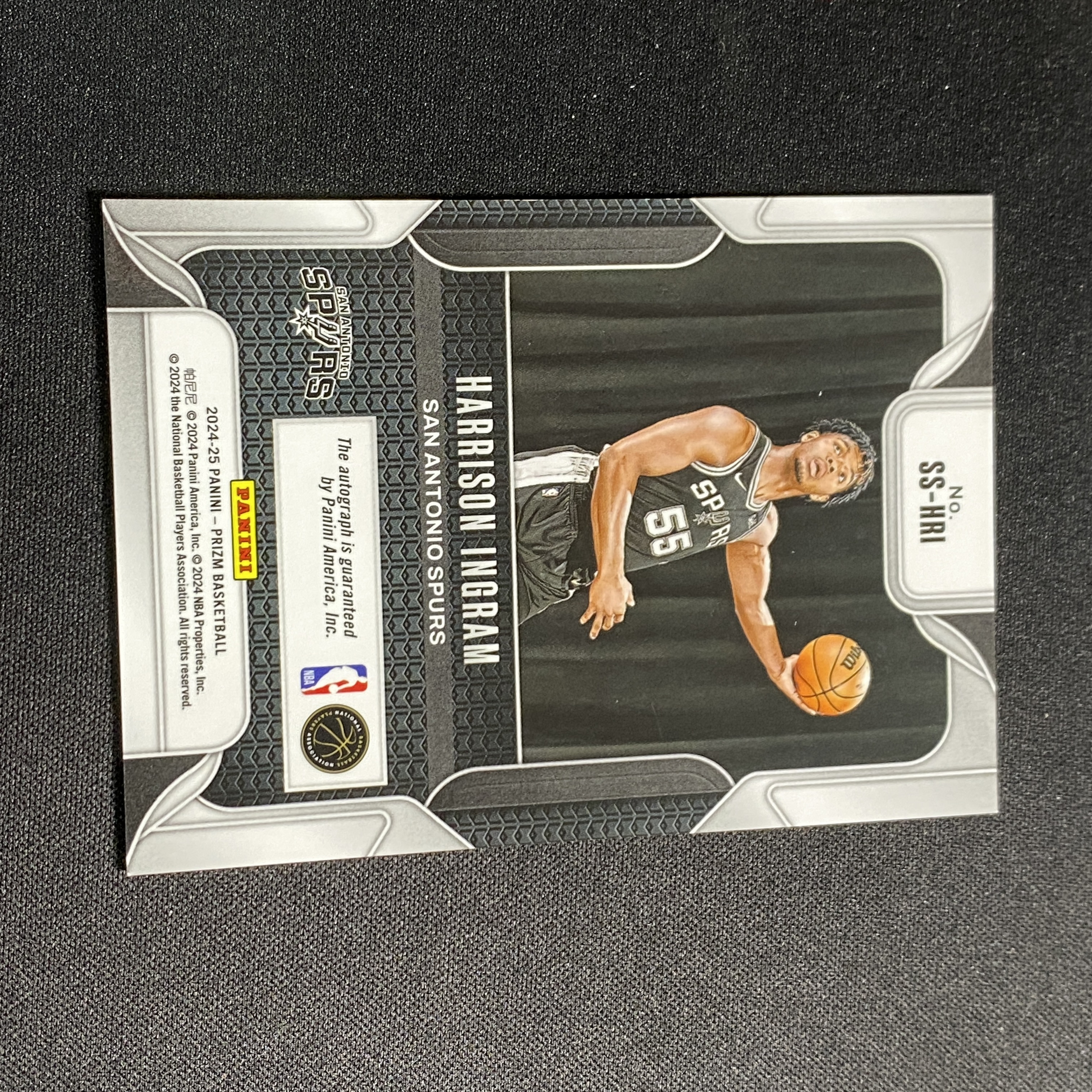 2023-24 Panini prizm Harrison Ingram 马刺 新秀RC 哈里森 英格拉姆 签字 收藏必备 卡品如图 【立钭