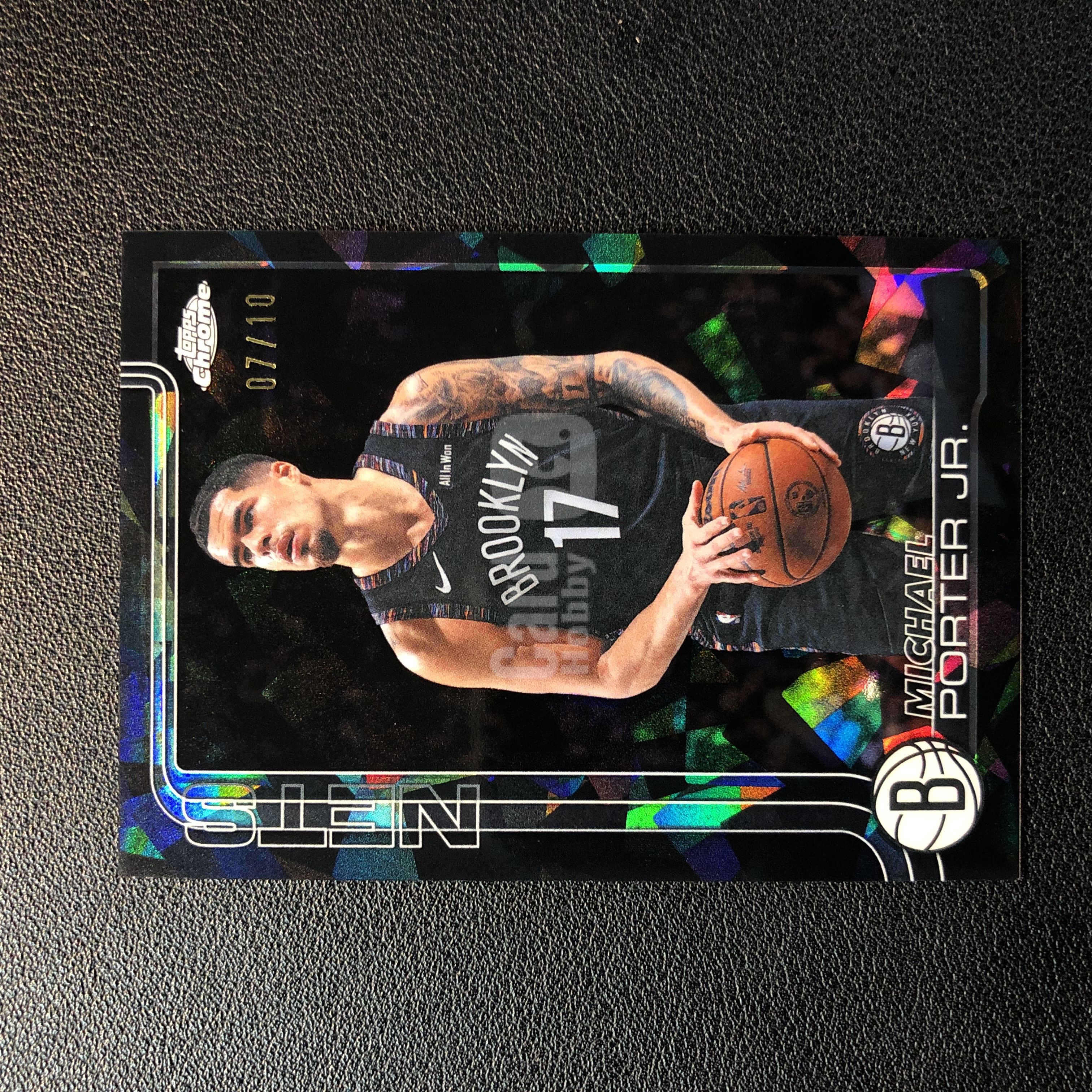 2025-26 Topps Chrome Updates Michael Porter Jr. 小迈克尔 波特 07/10编 黑宝石 黑碎冰 篮网 TCU蓝宝石 卡品如图 BU079