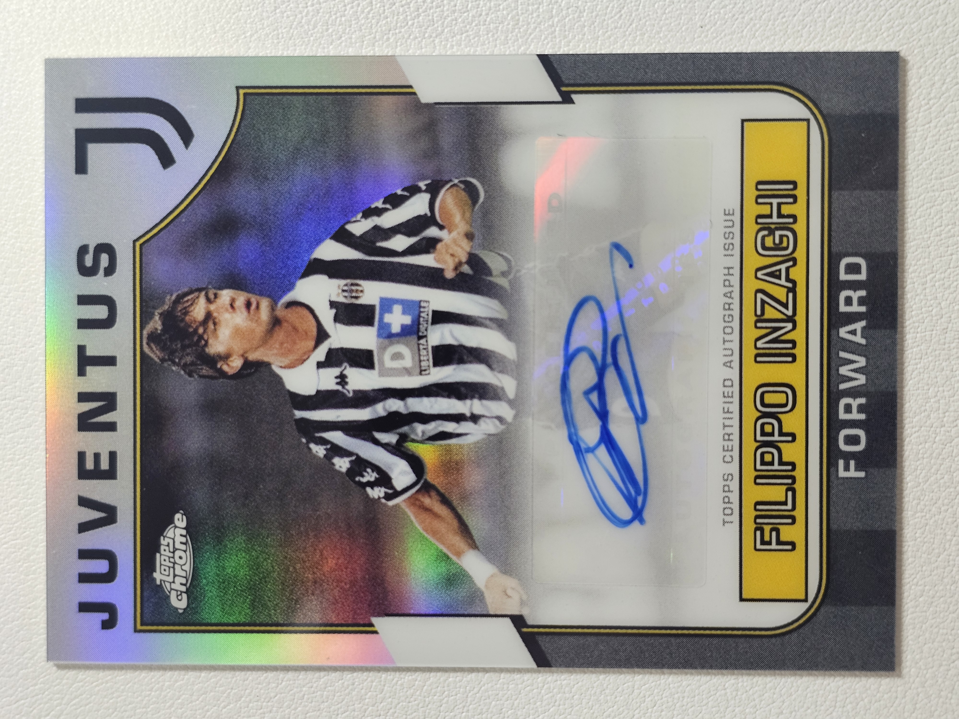 【天秤座拍卖到卡预付85%】2022-23 Topps Chrome 尤文图斯 尤文队盒 Inzaghi 因扎吉 九爷 银折 签字 卡品如图 实卡好看 收藏必备※岩洞