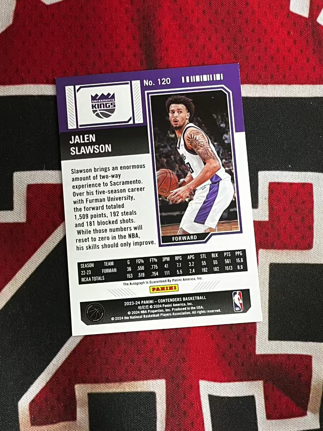 【0手续费接寄拍】2023-24 PANINI CONTENDERS 球票系列 国王 新秀RC 杰伦斯劳森 签字卡 卡签 正新秀球票签字卡 专收凑套必备【烂臭嘴拍卖】