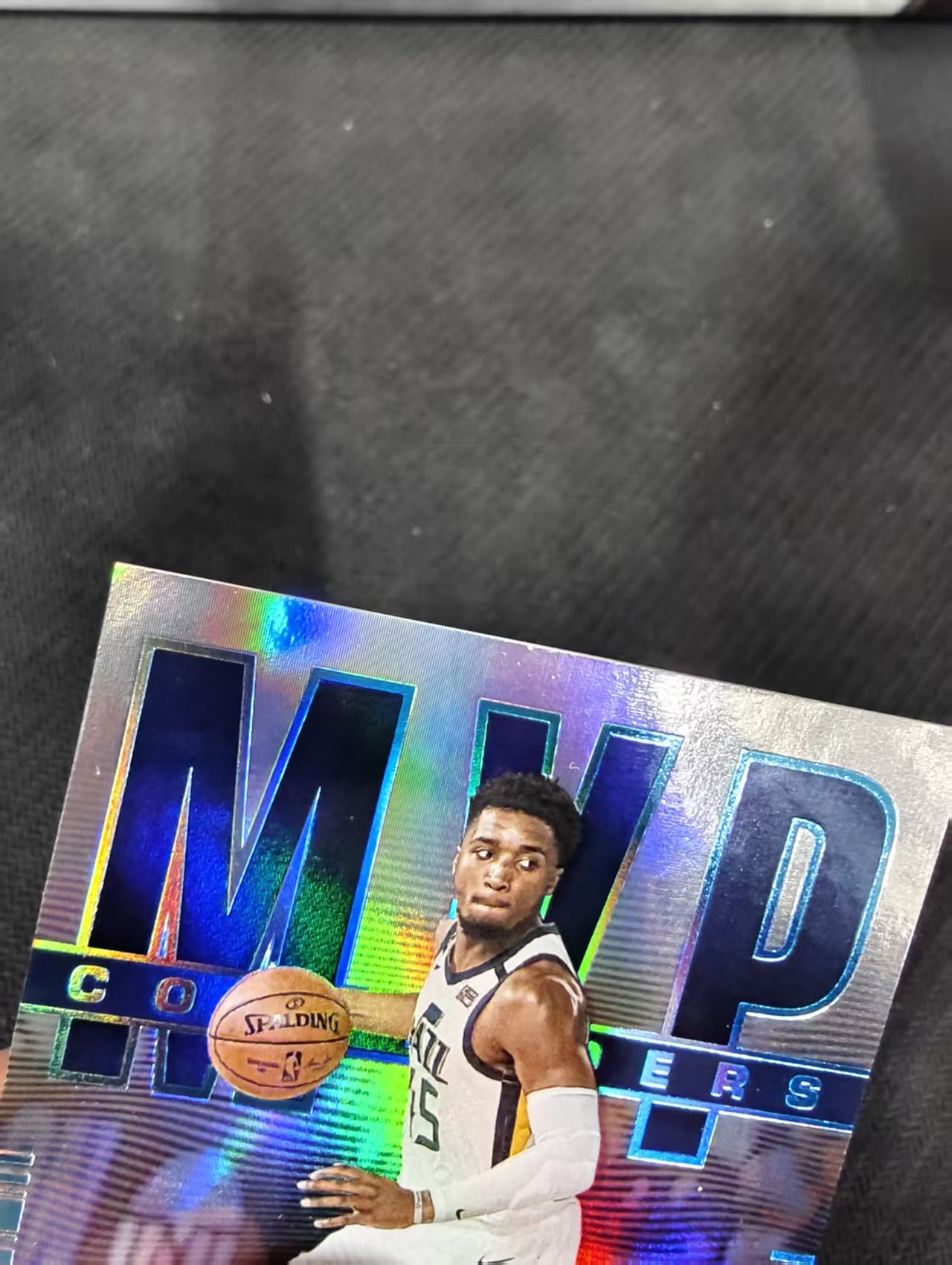 【汽水拍卖】2020-21 Contenders Donovan Mitchell 球票 爵士 多诺万 米切尔 MVP特卡 银折 微瑕如图