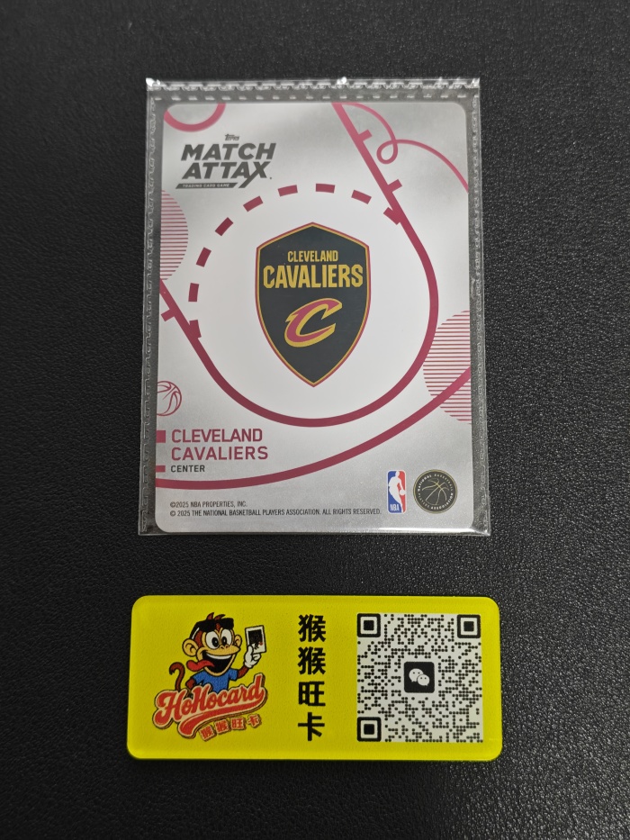 2025 Topps Match Attax Evan Mobley 【猴猴旺卡】25赛季 游戏版 红平行 骑士 埃文 莫布里 大比例 近期大热 卡品如图 接代拍b8【龙】