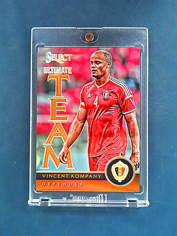 2015-16 panini 元年 select 文森特·孔帕尼 限量149张 橙折 (( 大比例 特卡 品好,搏psa10分 )) ebay飞天价