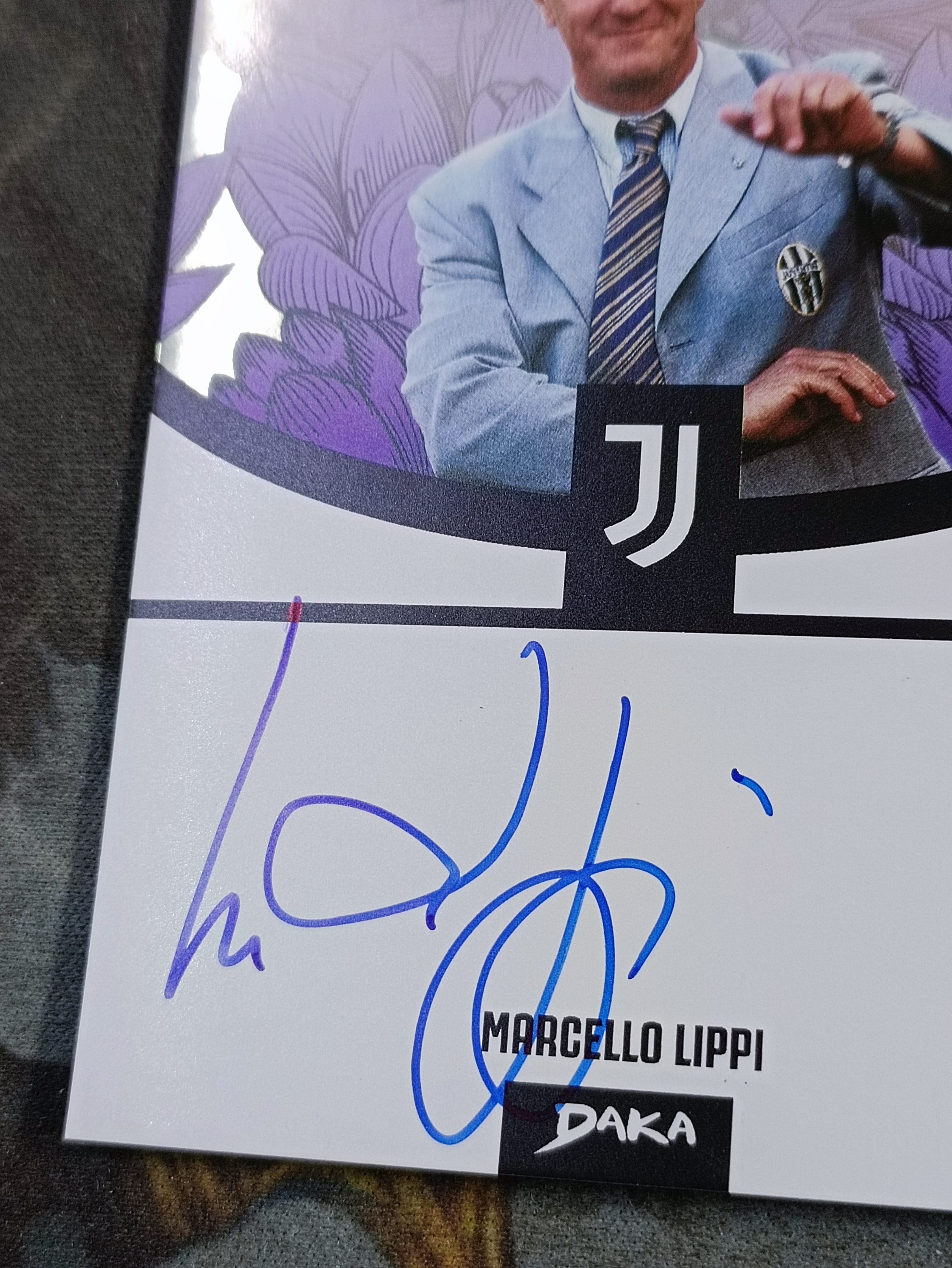 2025 DAKA Juventus Marcello Lippi 马尔切洛·里皮 教练签 亲笔签名签字 卡签 尤文图斯 足球 达咖(品墨见大图微瑕)《苏州卡通》【ANDY】